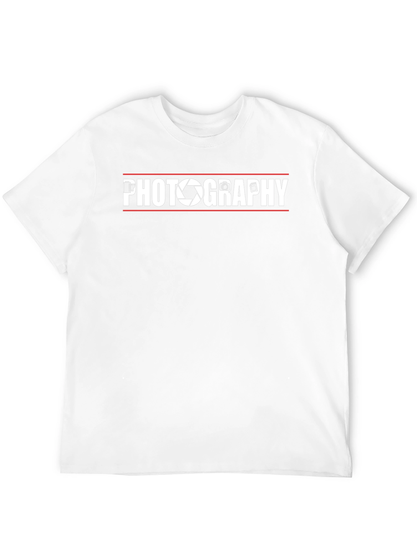 Photography T-Shirt: Camera Shutter Design