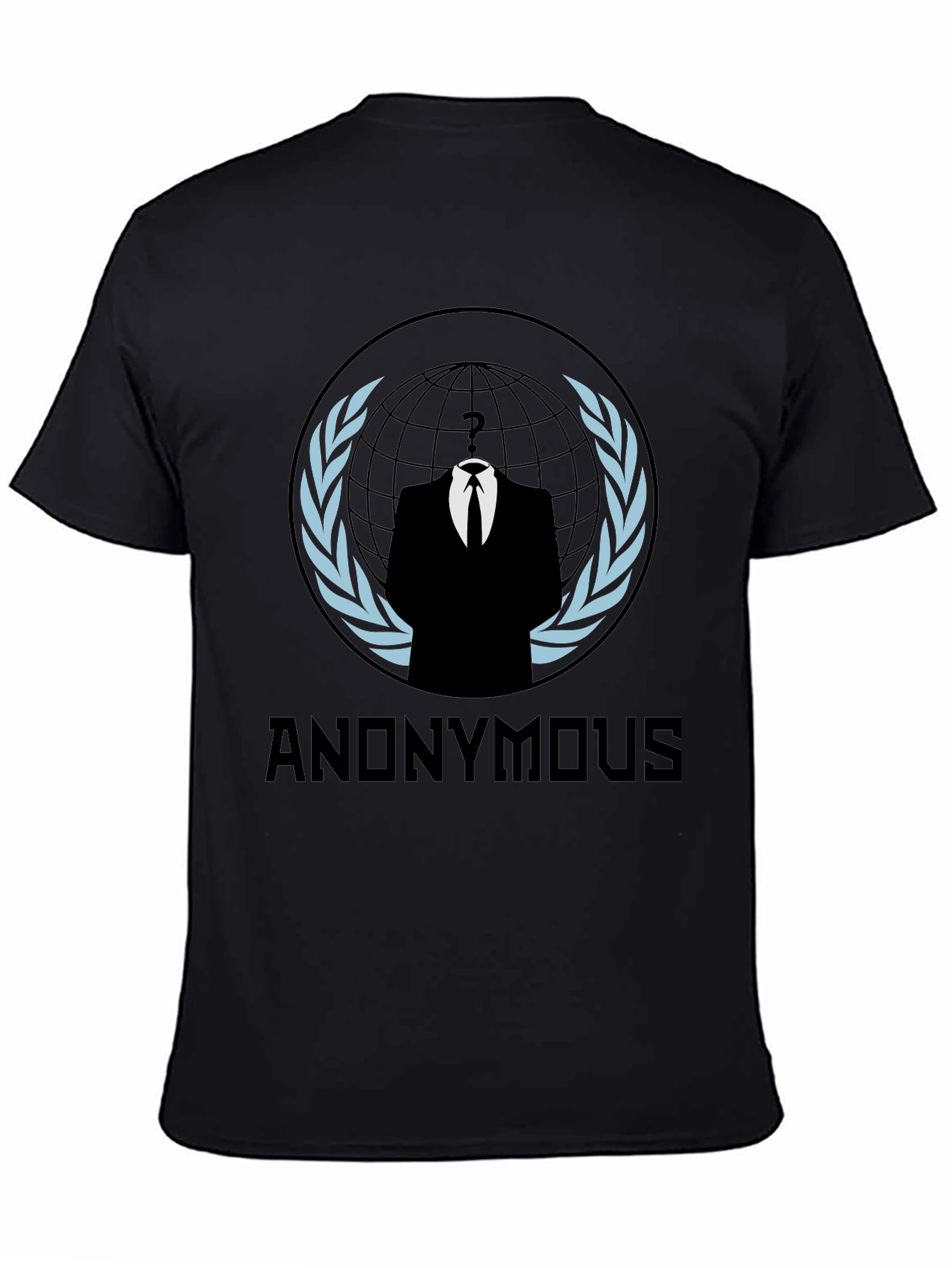 Anonymous Emblem Black T-Shirt