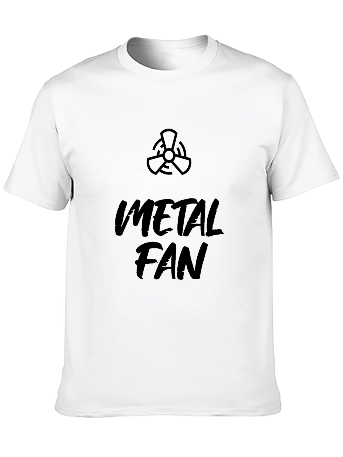 Metal Fan Black T-Shirt - Music Lover Tee