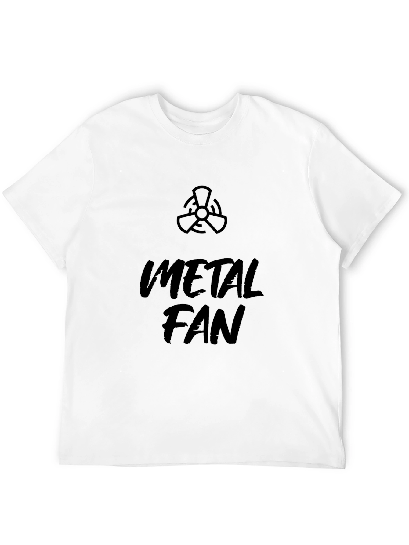 Metal Fan Black T-Shirt - Music Lover Tee