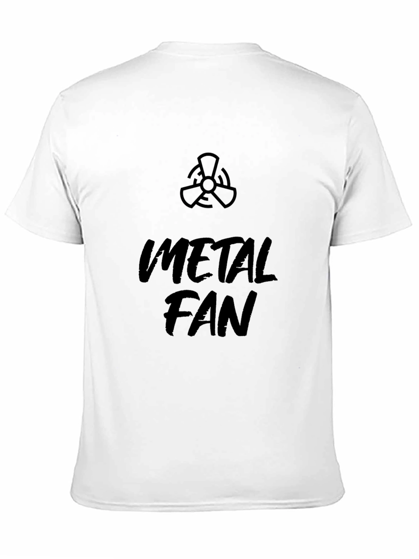 Metal Fan Black T-Shirt - Music Lover Tee