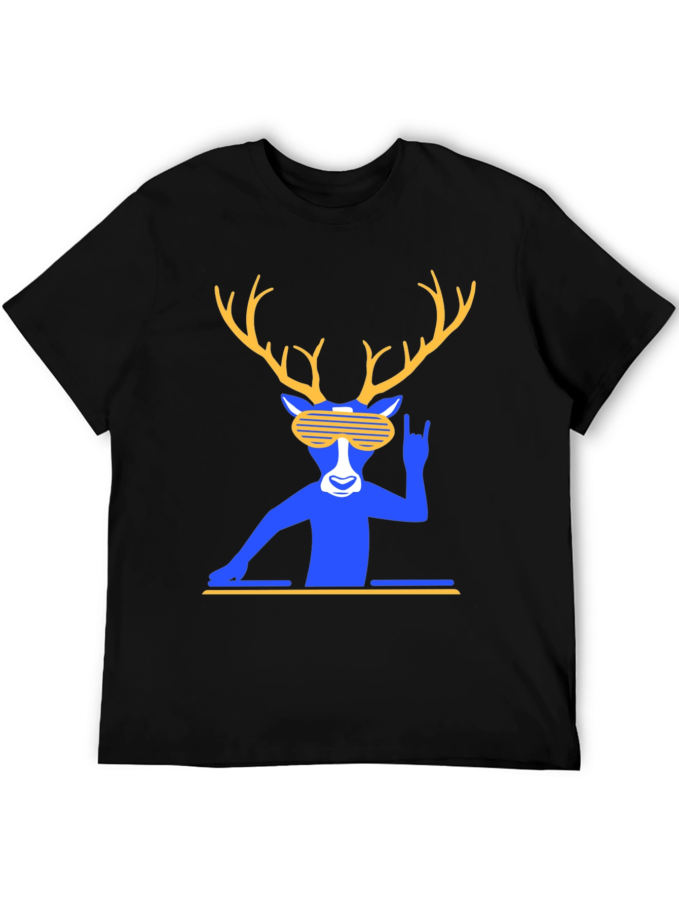 DJ Deer Graphic T-Shirt - Cool & Unique