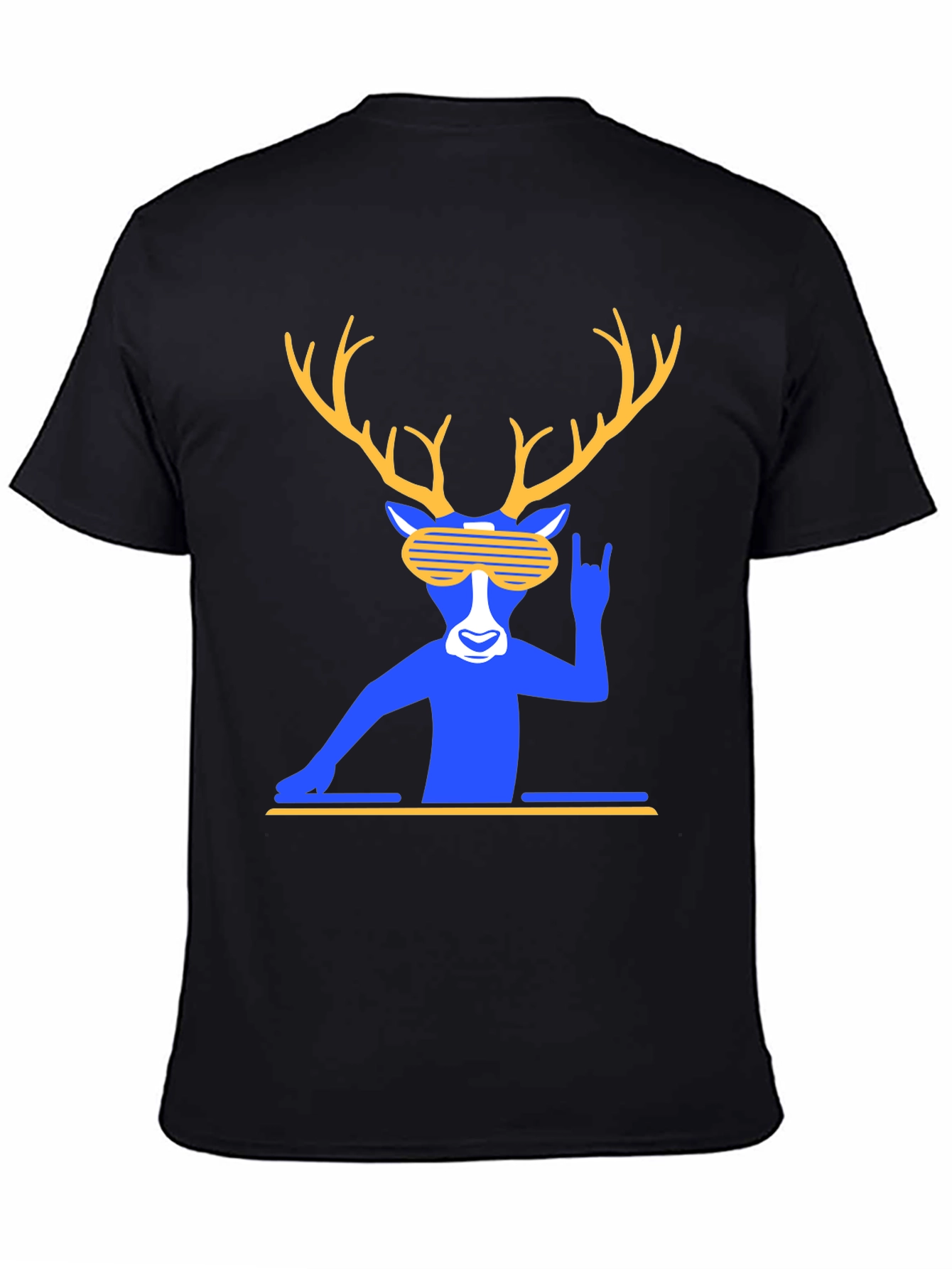 DJ Deer Graphic T-Shirt - Cool & Unique