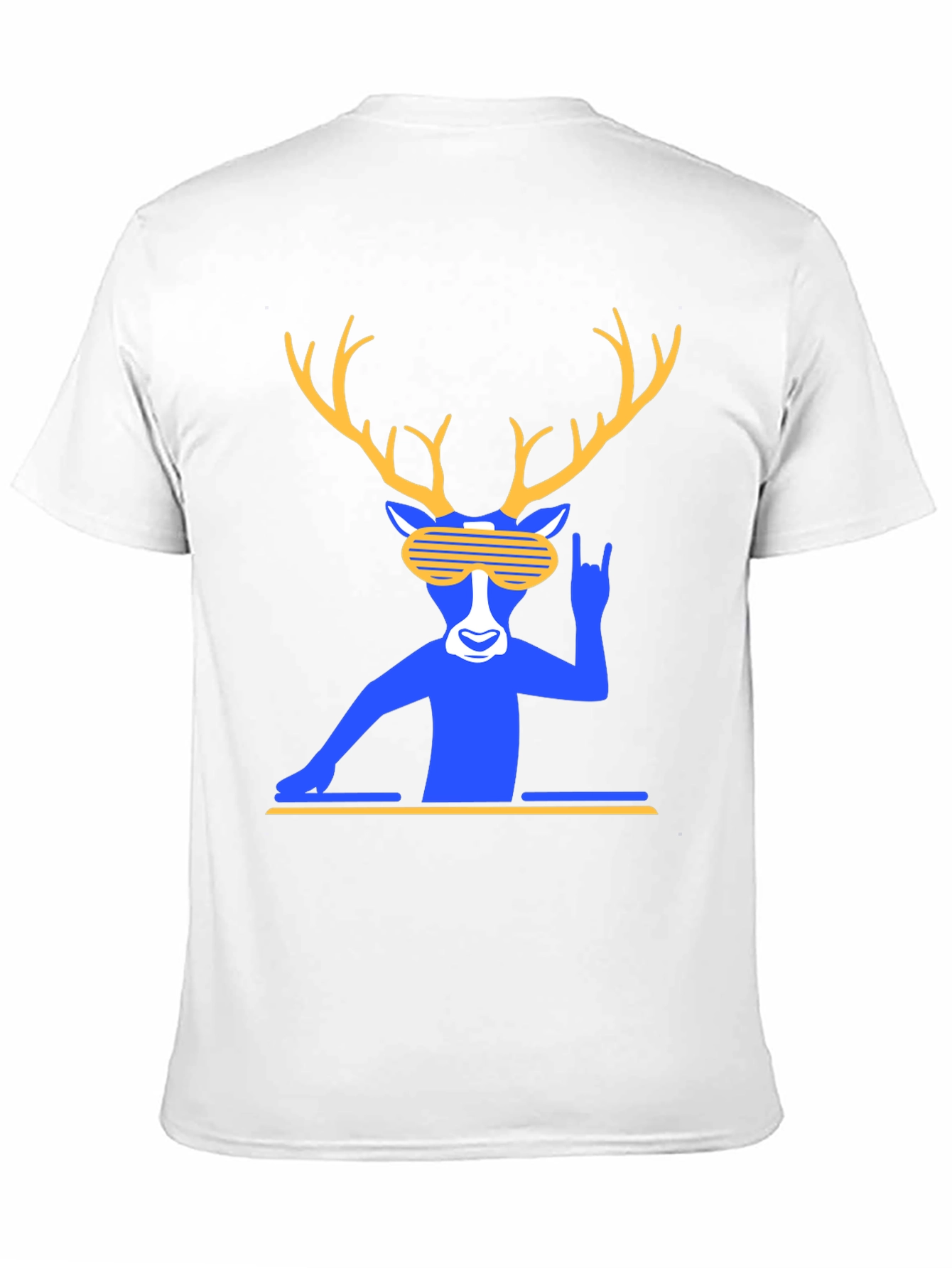 DJ Deer Graphic T-Shirt - Cool & Unique