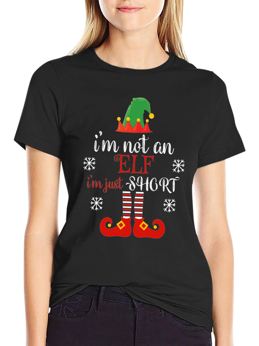 Im Not An Elf Im Just Short T-Shirt