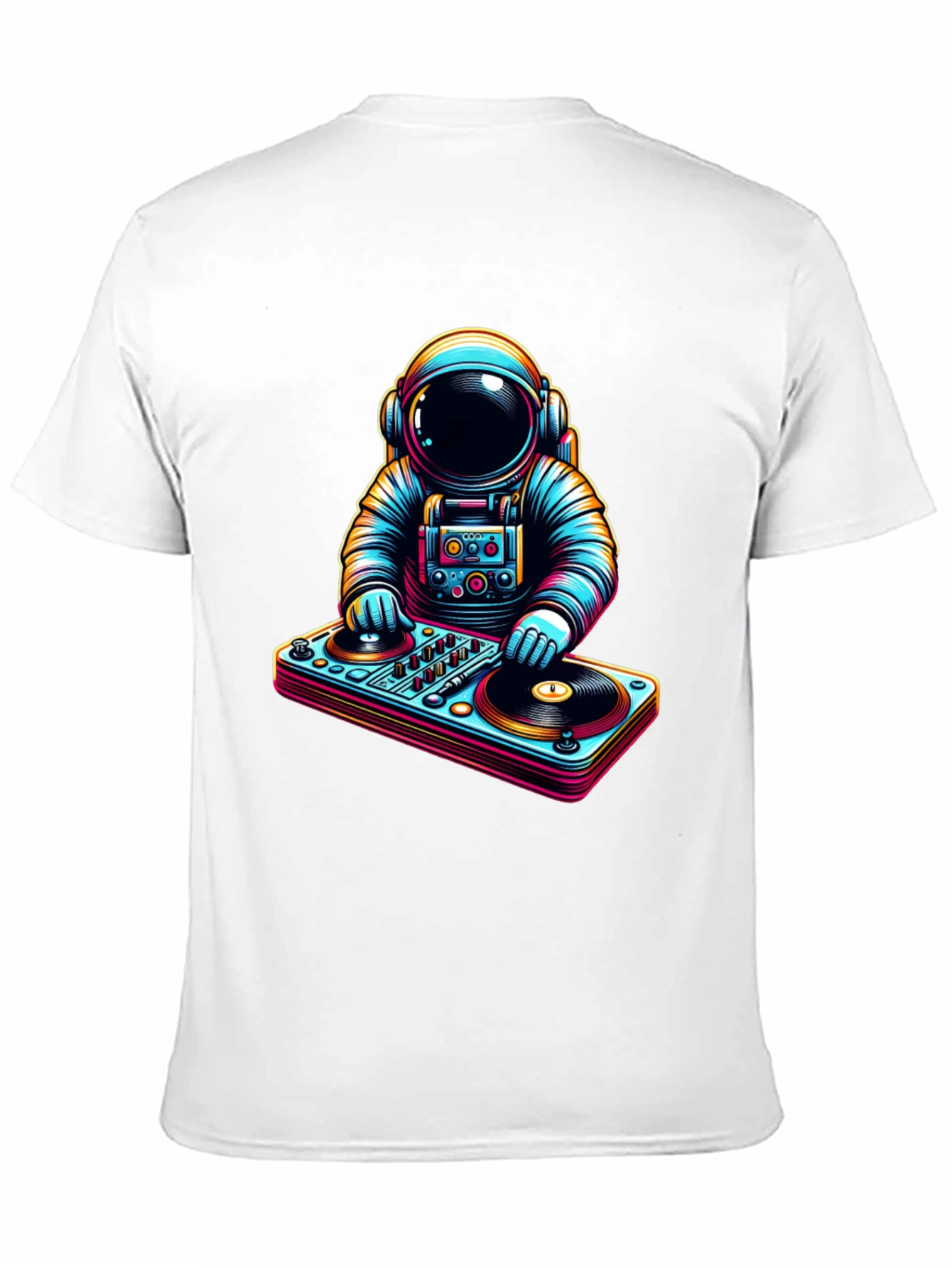 DJ Astronaut Graphic T-Shirt