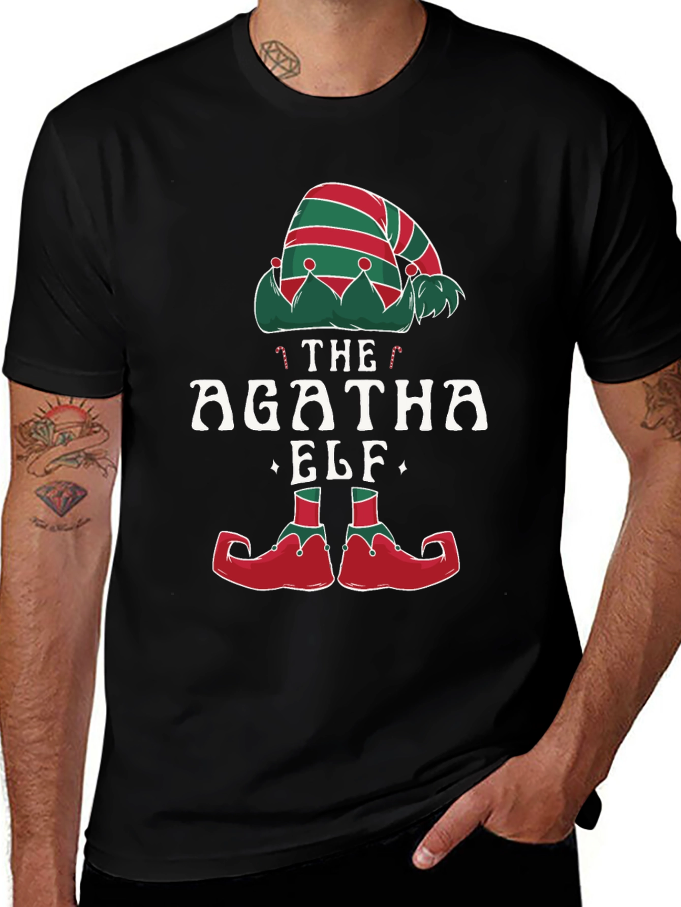 Agatha The Elf Christmas T-Shirt
