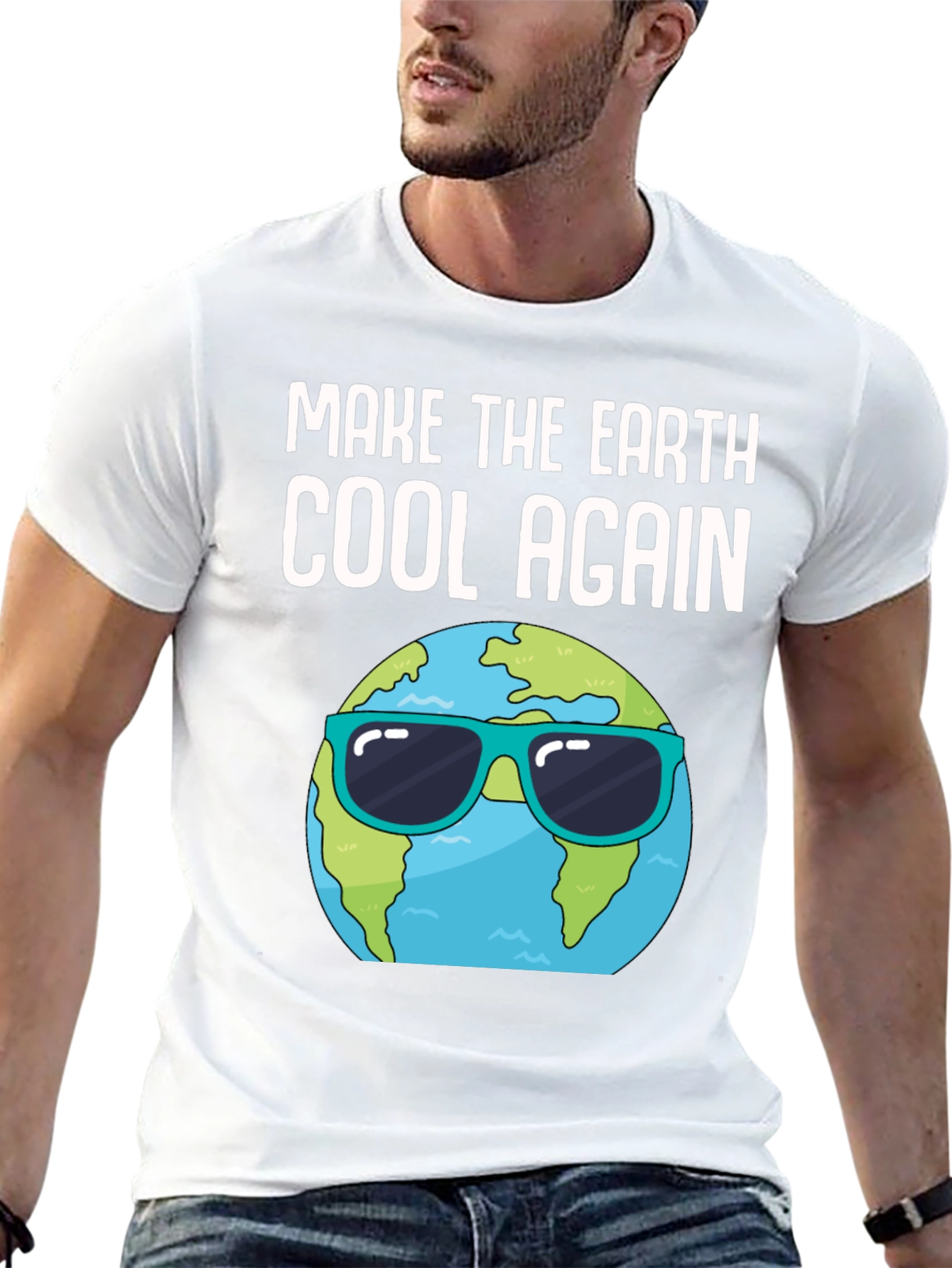Cool Earth Graphic Tee - Climate Change Awareness