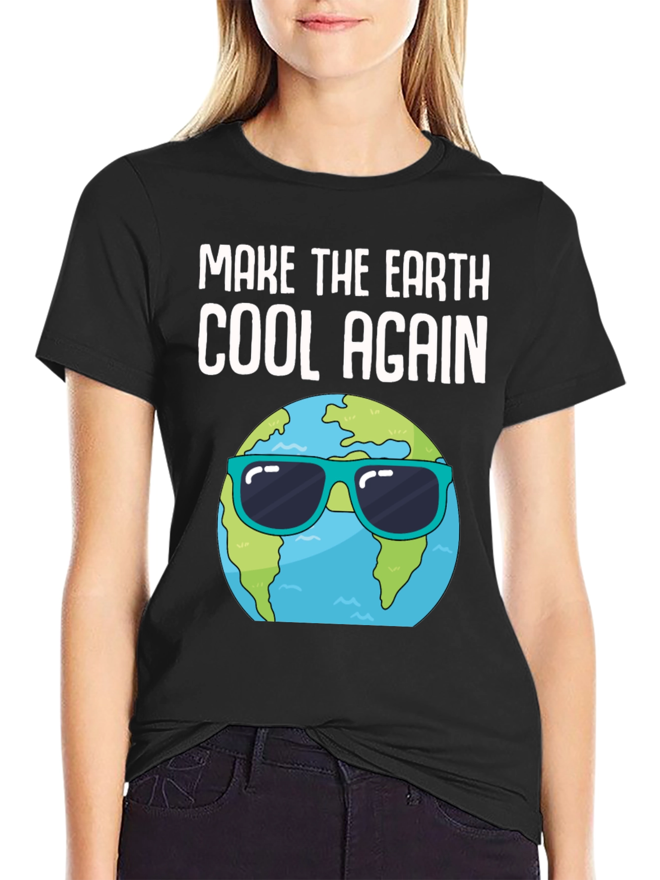 Cool Earth Graphic Tee - Climate Change Awareness
