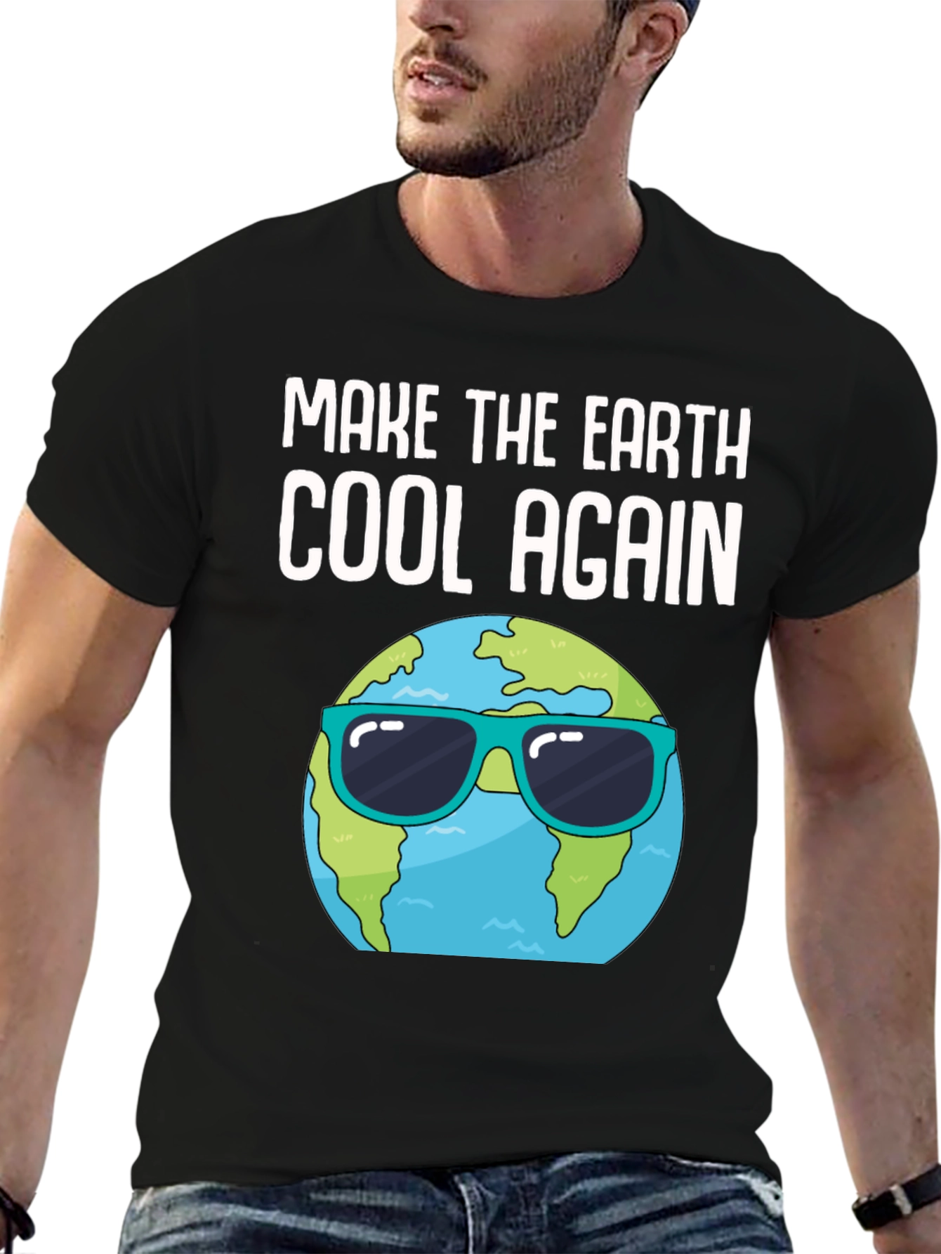 Cool Earth Graphic Tee - Climate Change Awareness