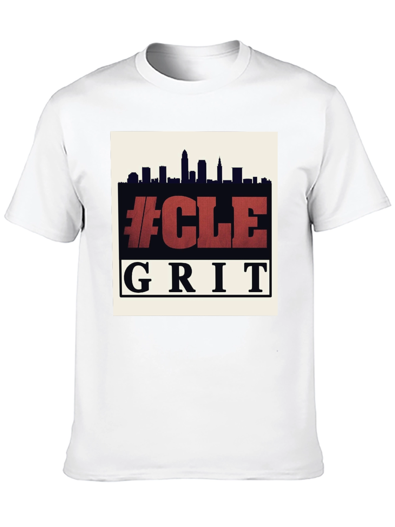 CLE Grit T-Shirt - City Skyline Graphic Tee