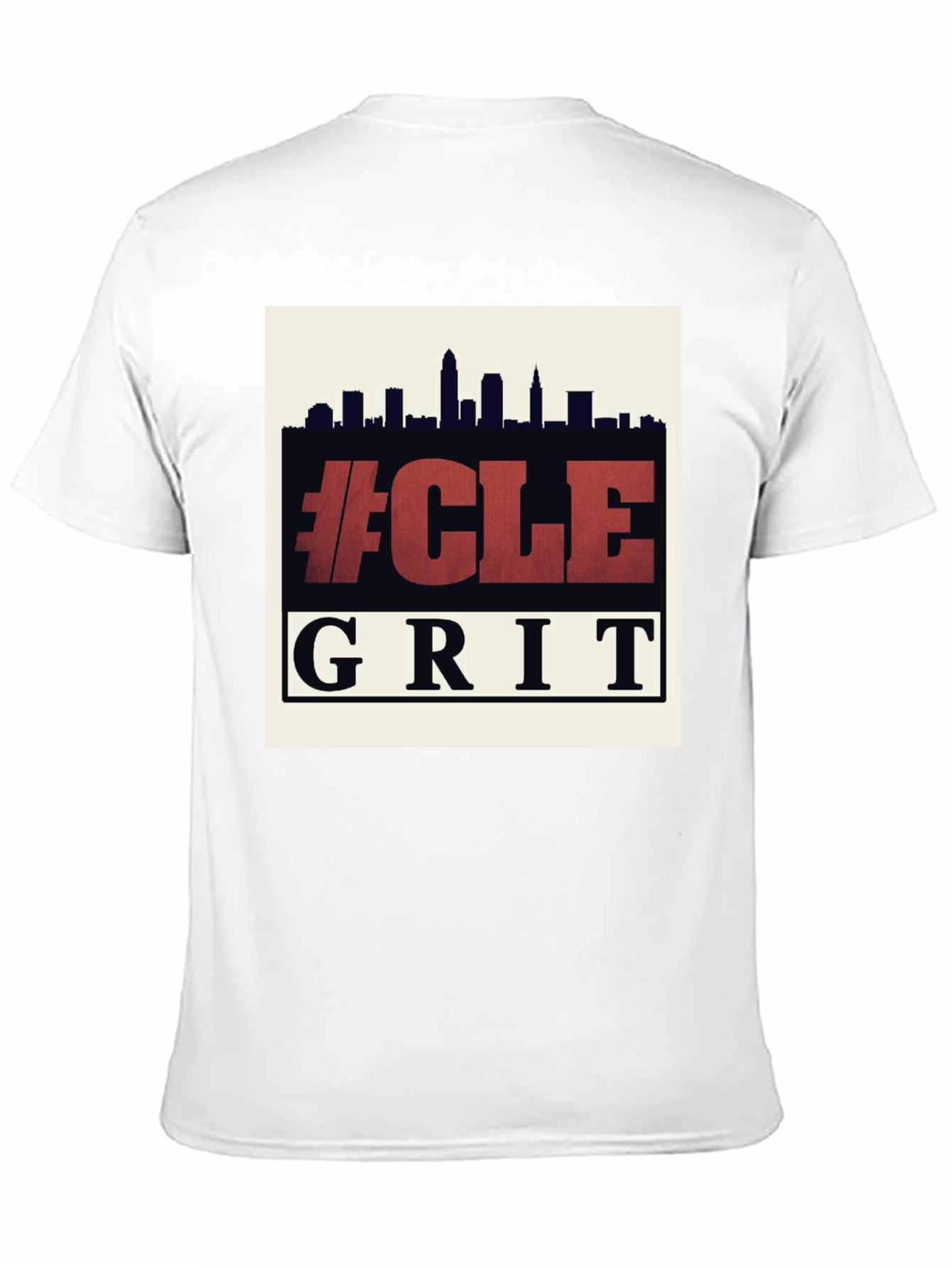 CLE Grit T-Shirt - City Skyline Graphic Tee