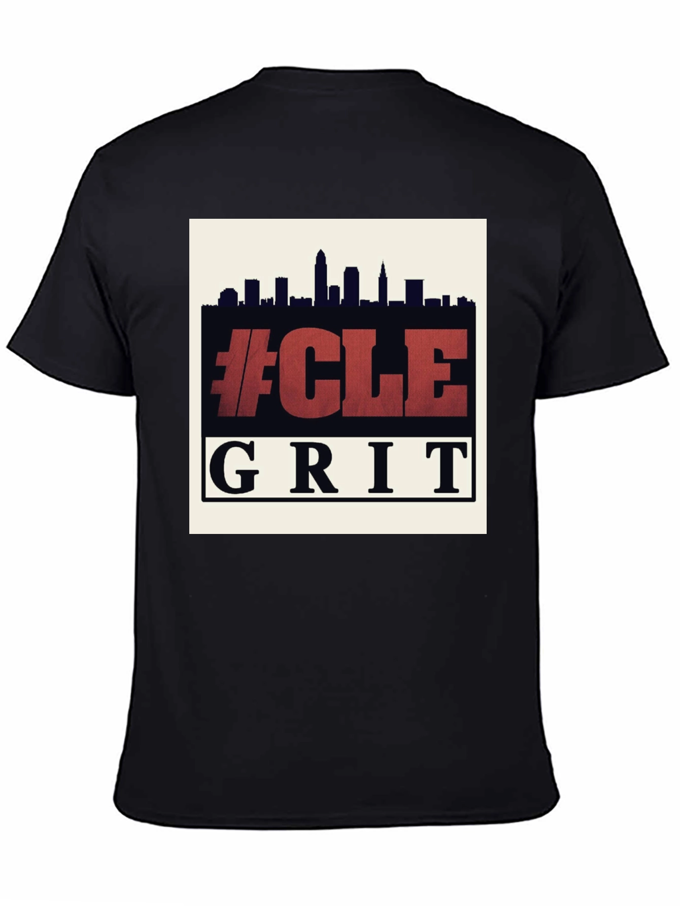 CLE Grit T-Shirt - City Skyline Graphic Tee
