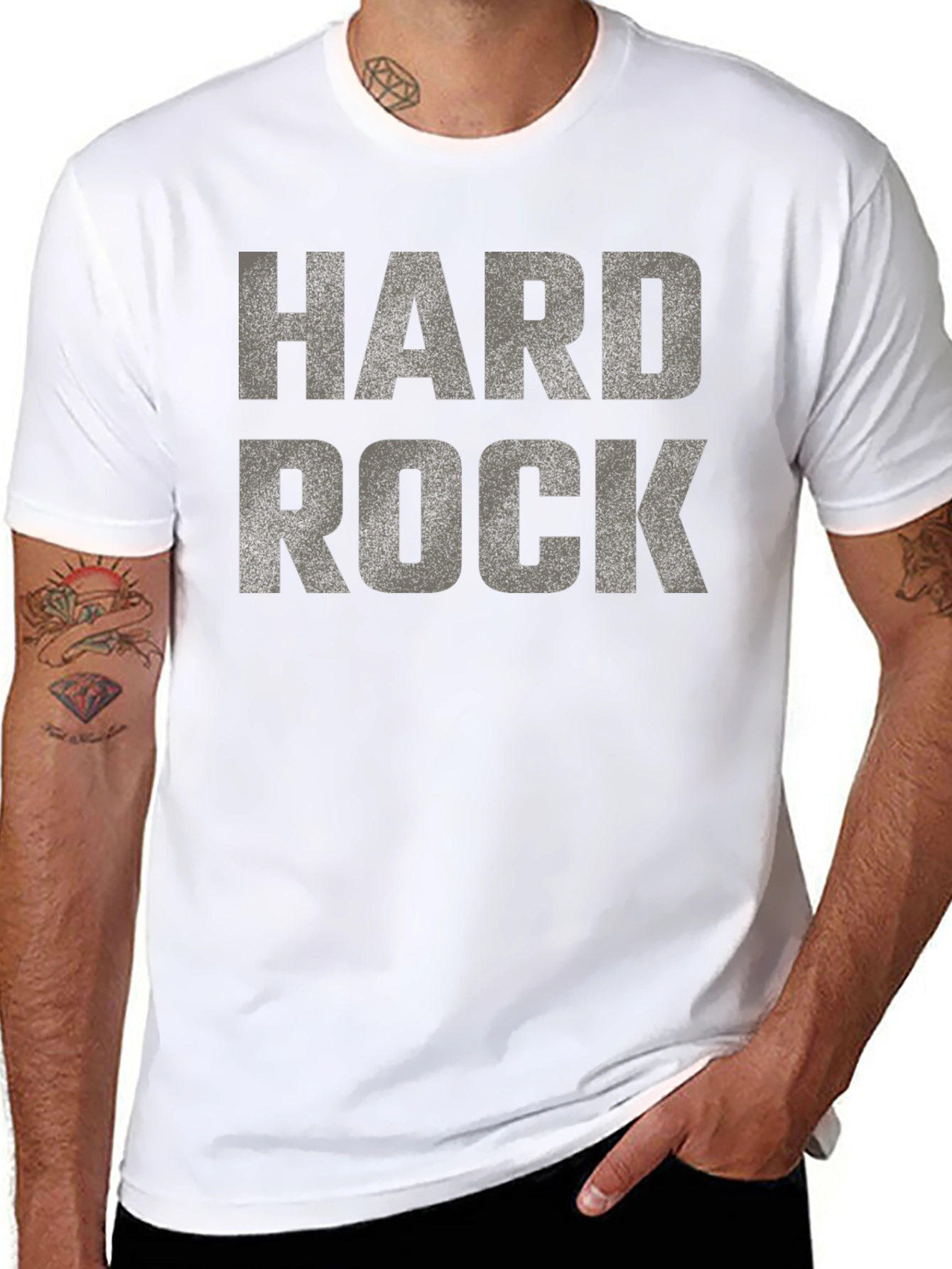 Hard Rock Graphic Print T-Shirt