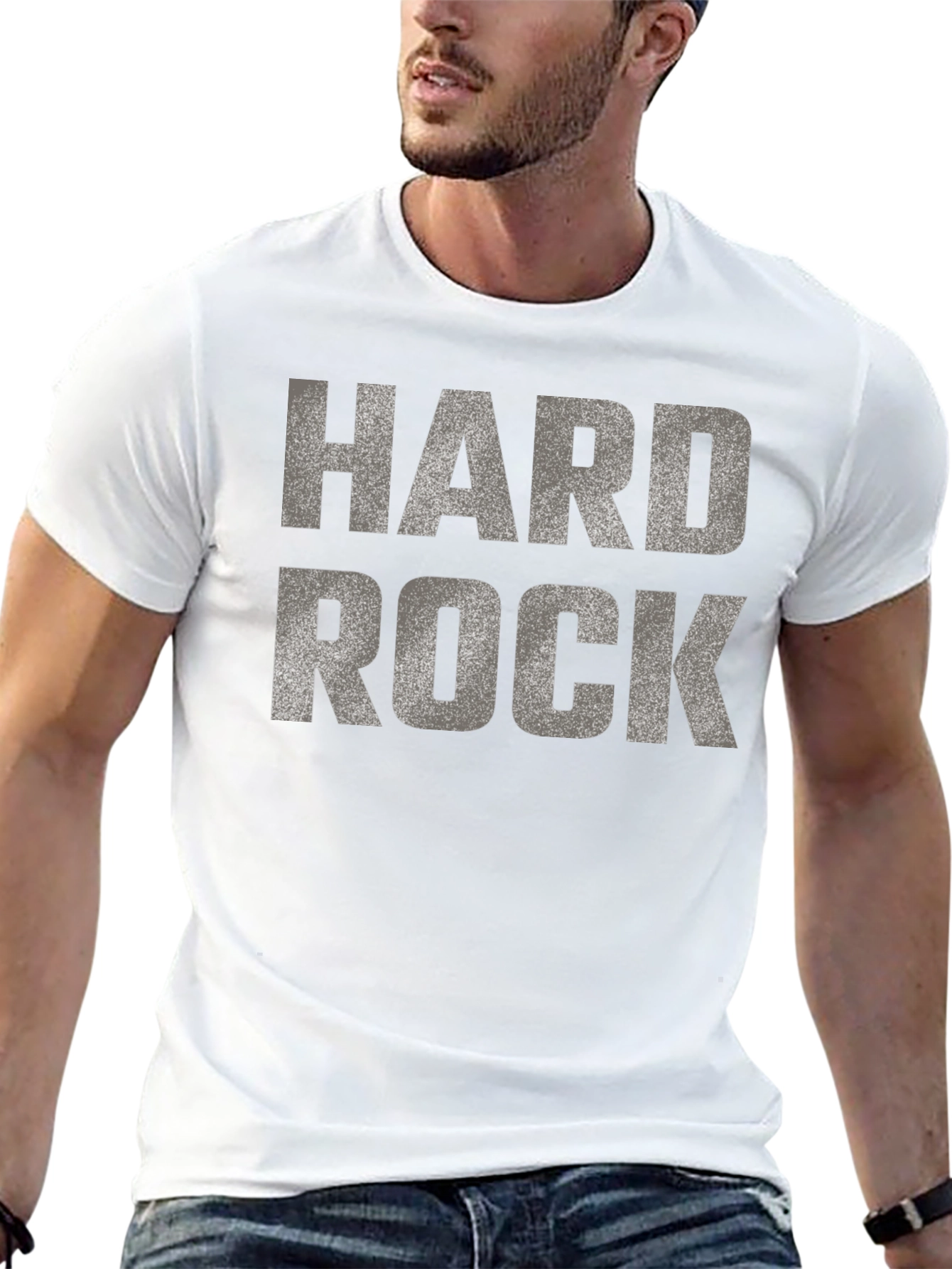 Hard Rock Graphic Print T-Shirt