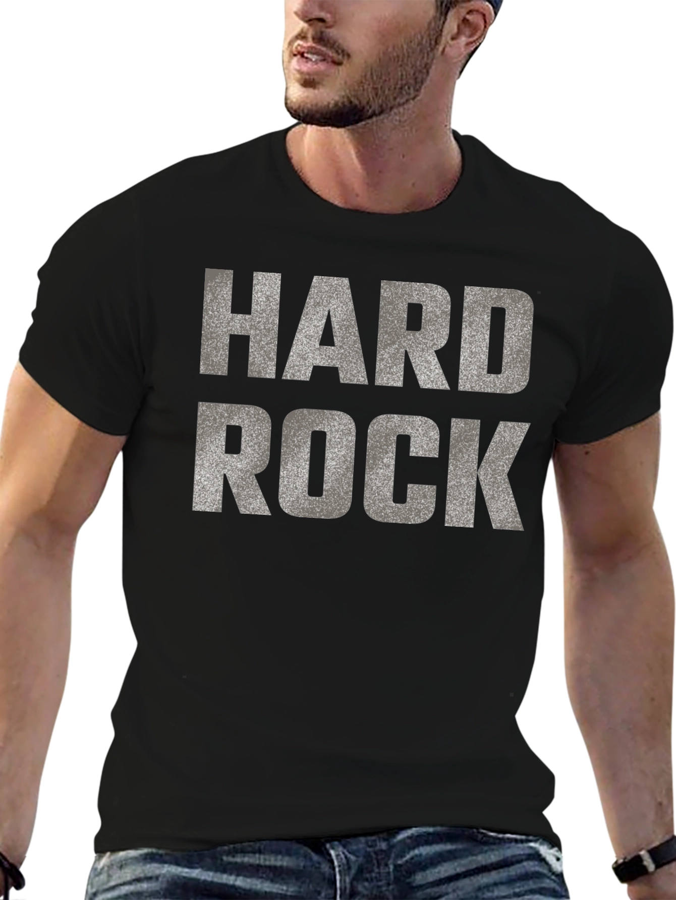 Hard Rock Graphic Print T-Shirt