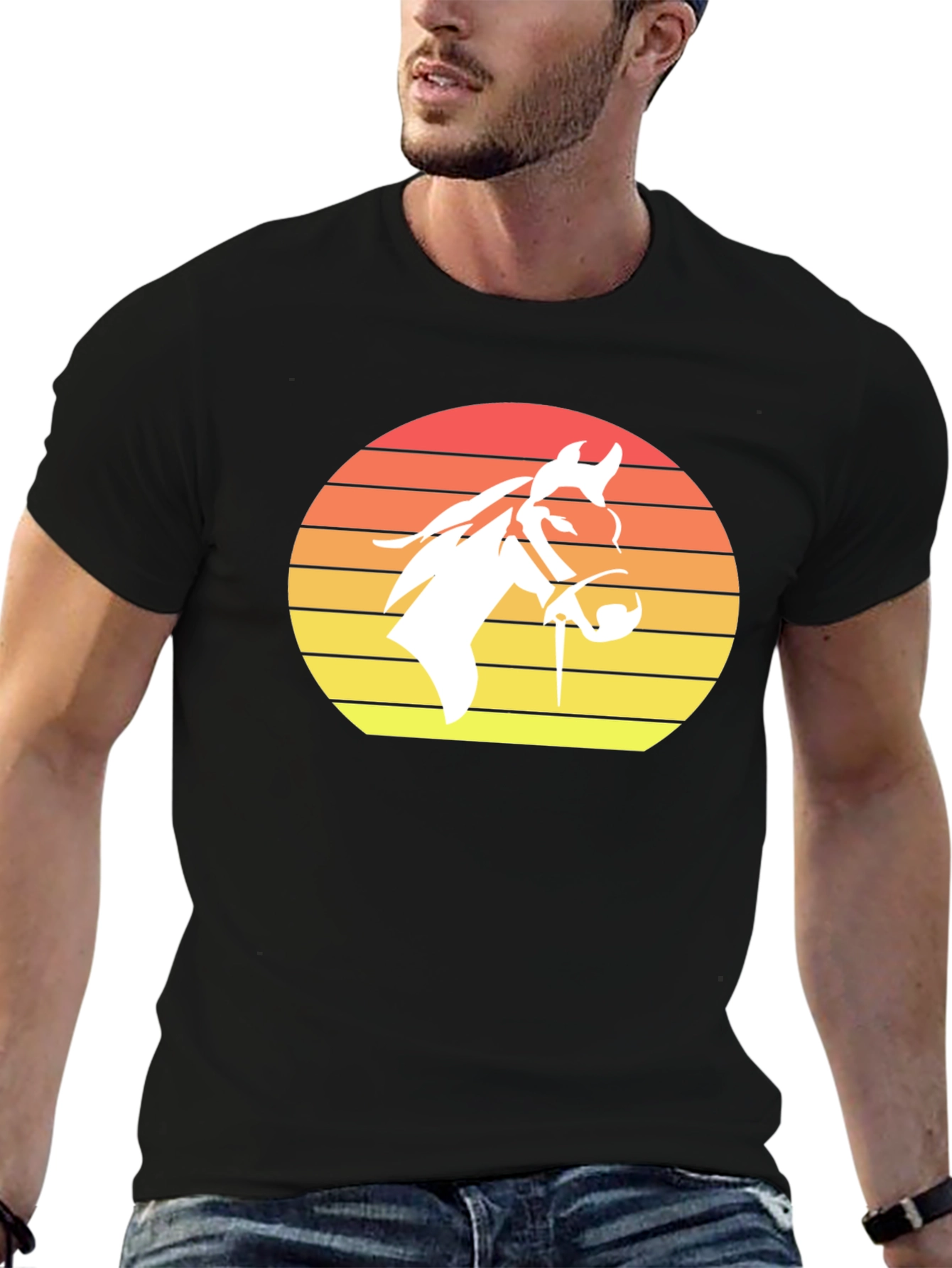 Sunset Joker T-Shirt - Unique Graphic Tee