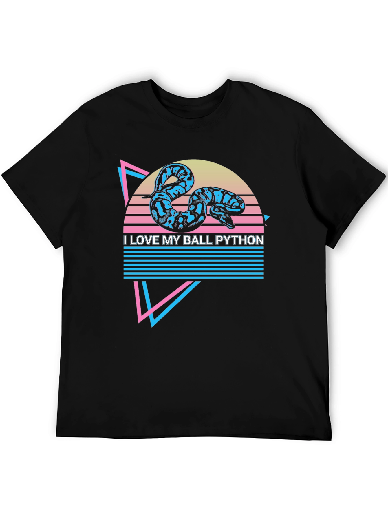 I Love My Ball Python Graphic Tee