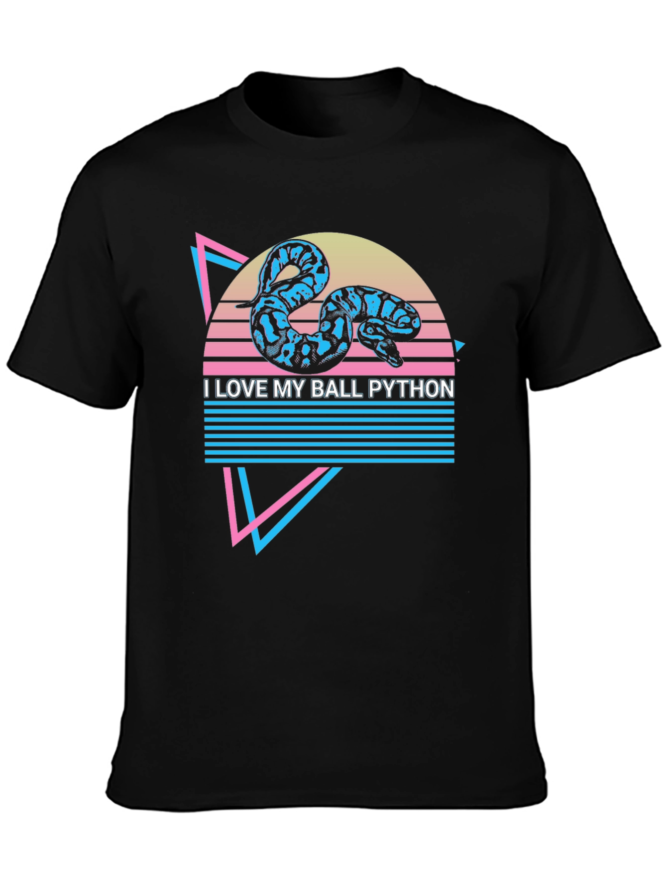 I Love My Ball Python Graphic Tee