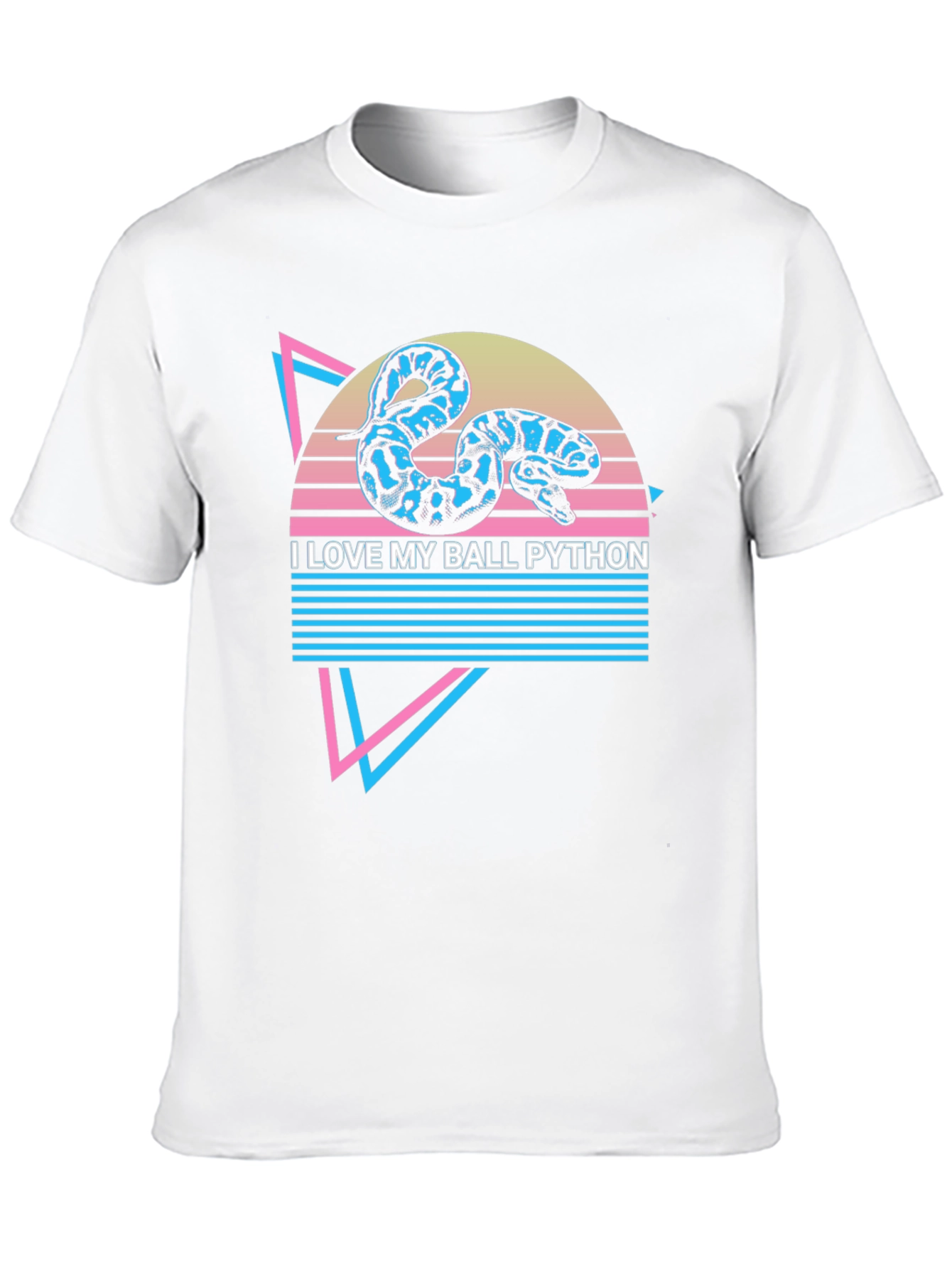 I Love My Ball Python Graphic Tee