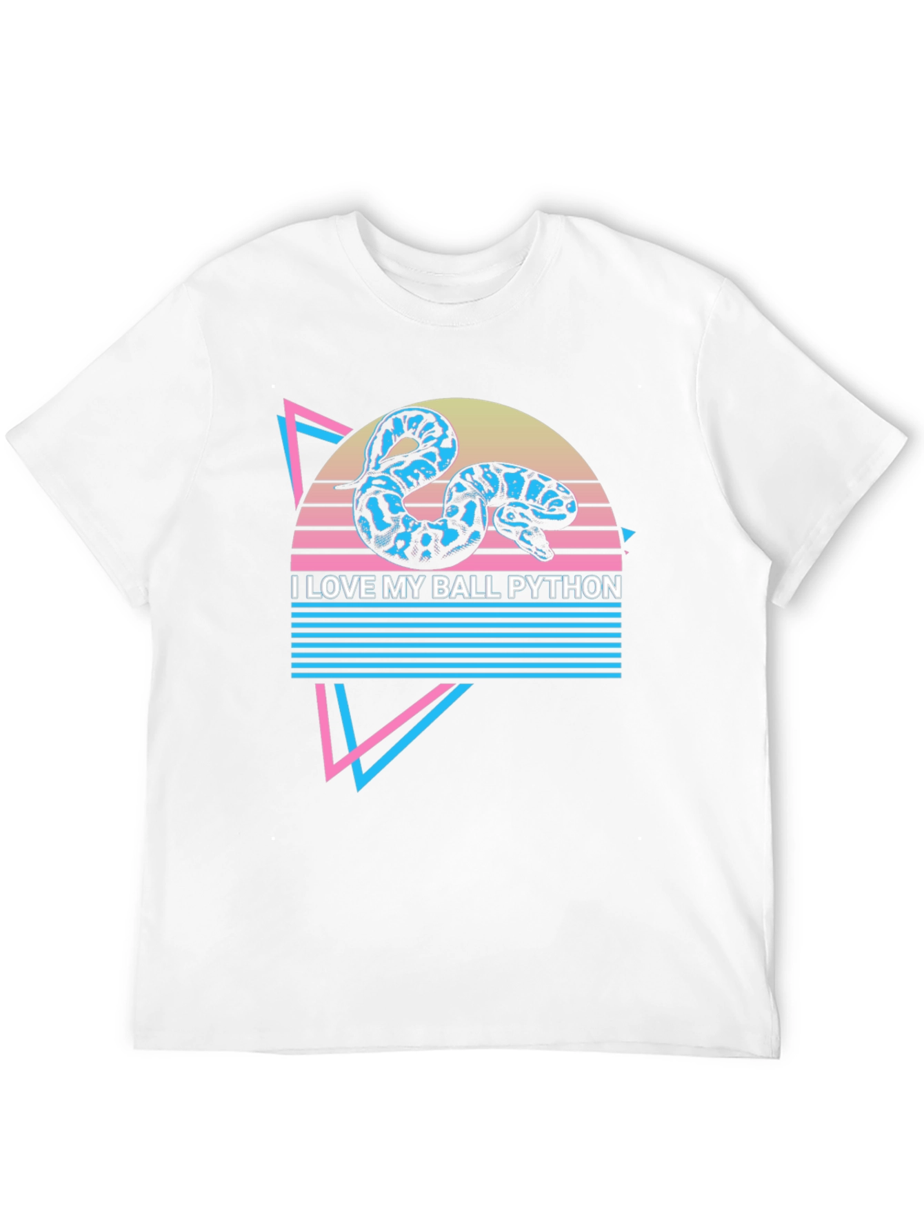 I Love My Ball Python Graphic Tee