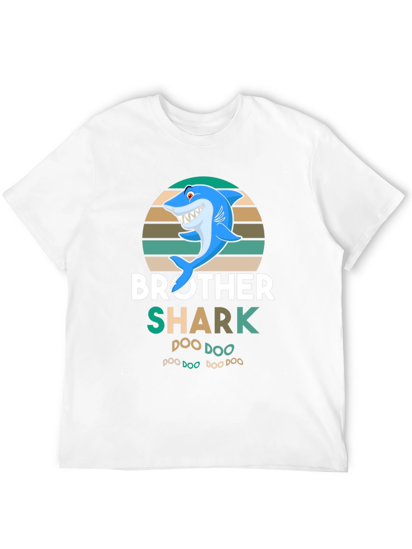 Brother Shark T-Shirt - Doo Doo Funny Shark Tee
