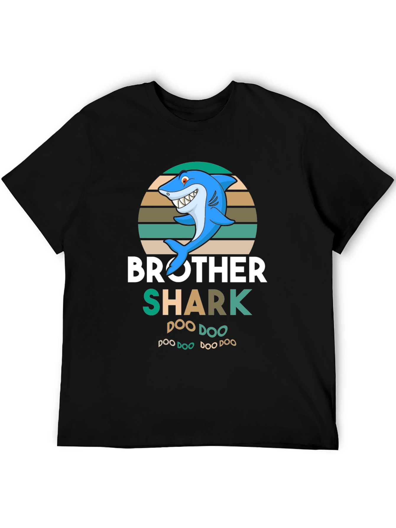 Brother Shark T-Shirt - Doo Doo Funny Shark Tee