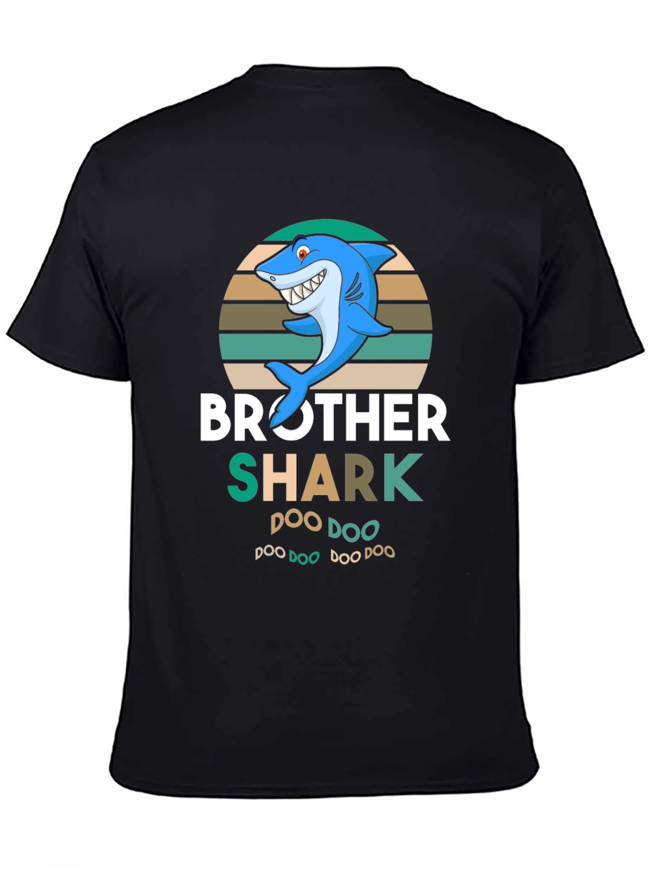 Brother Shark T-Shirt - Doo Doo Funny Shark Tee