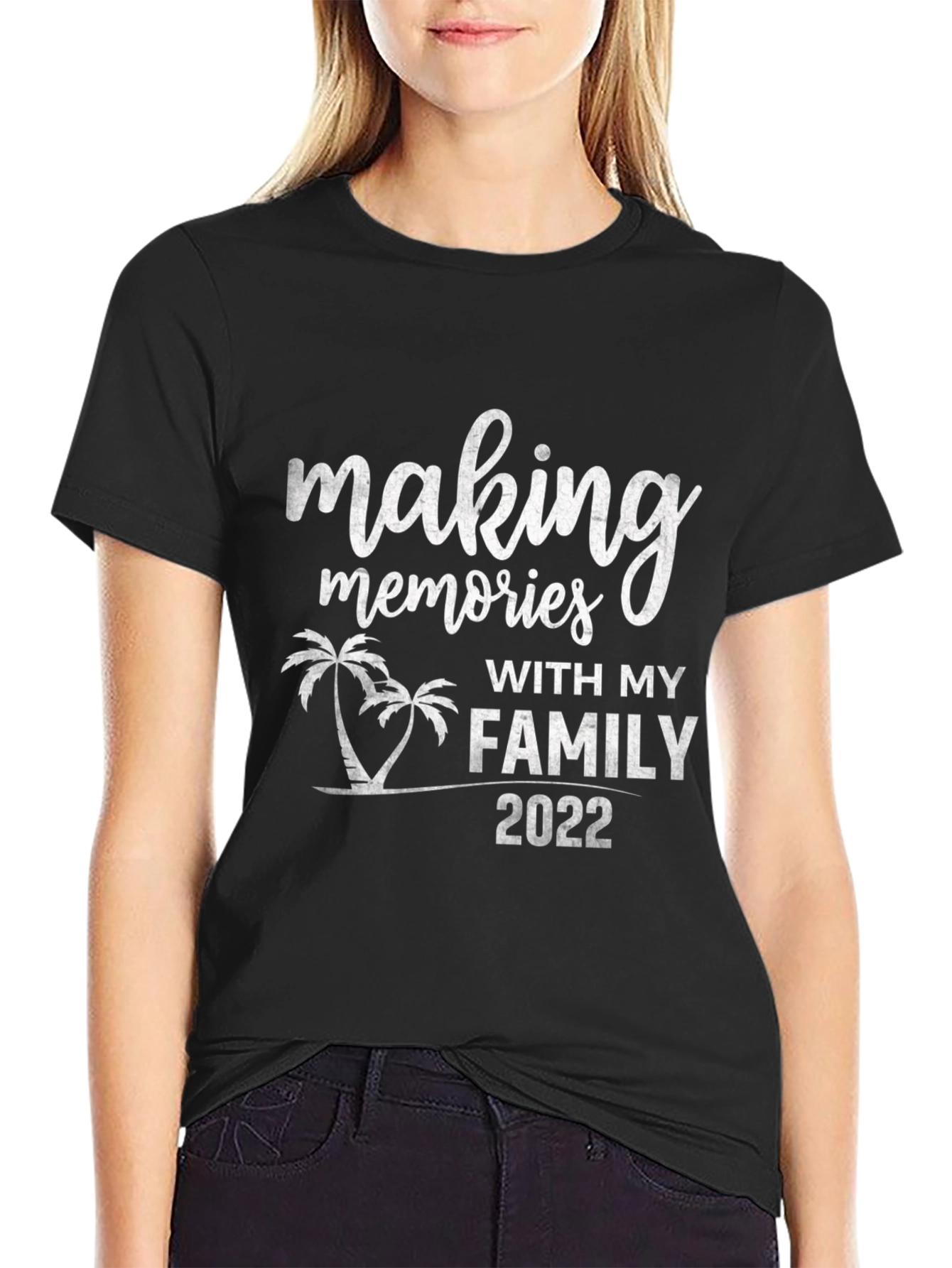 Making Memories Family Trip 2022 Black T-Shirt