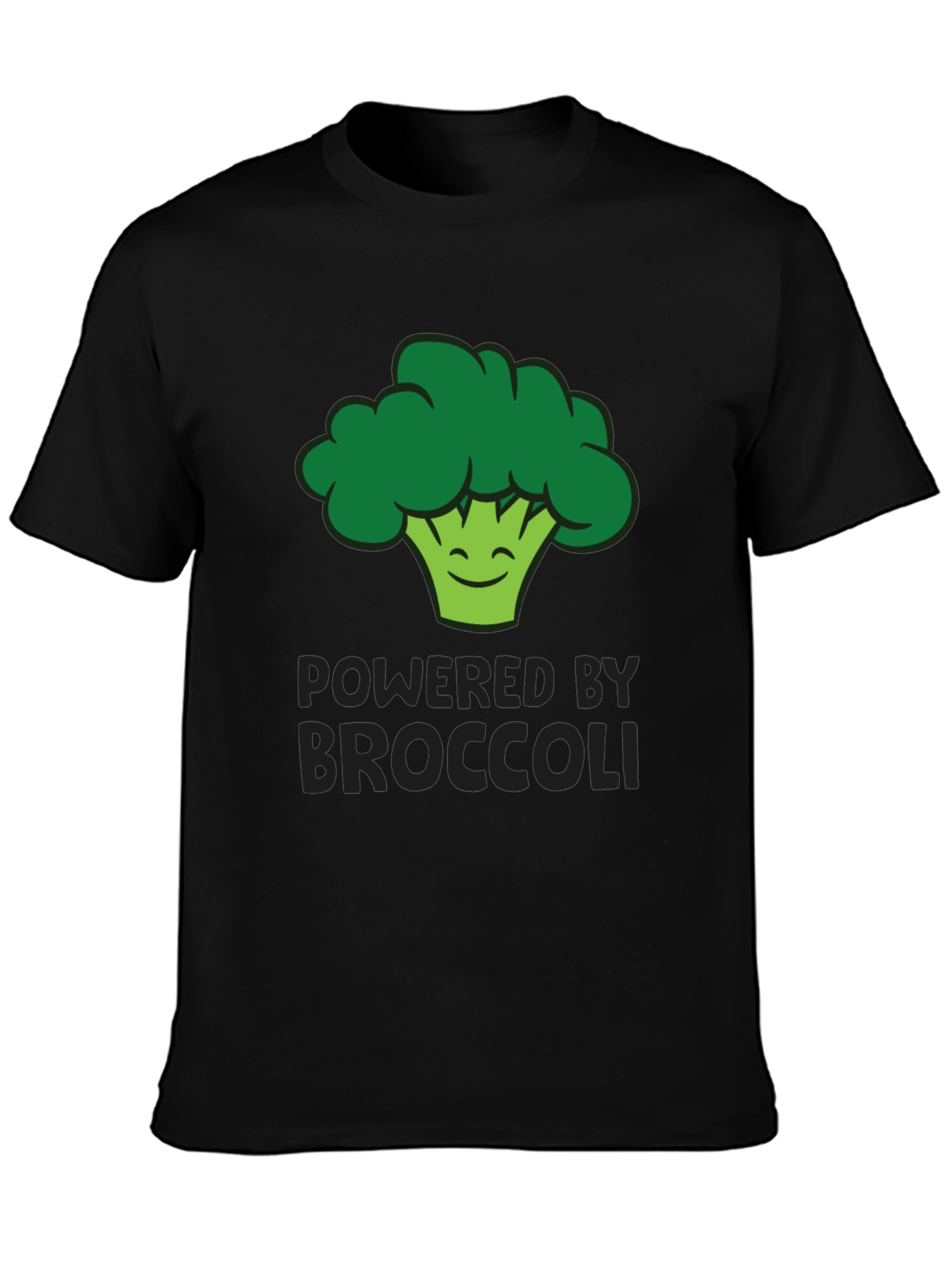 Powered by Broccoli Graphic T-Shirt