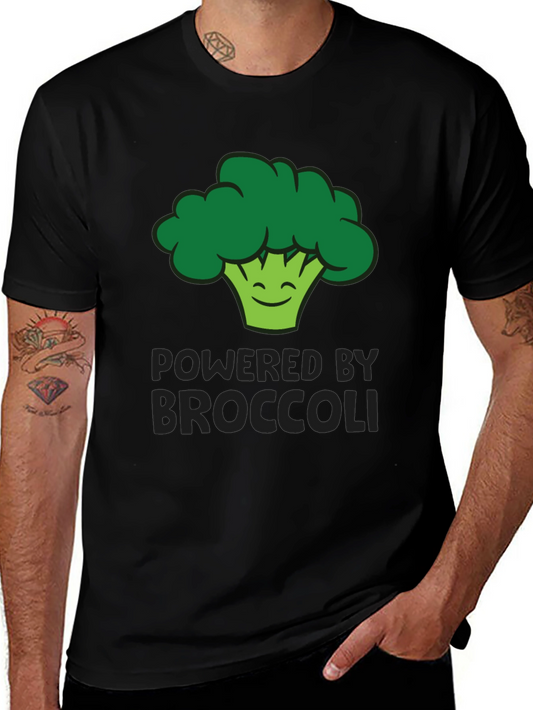 Powered by Broccoli Graphic T-Shirt