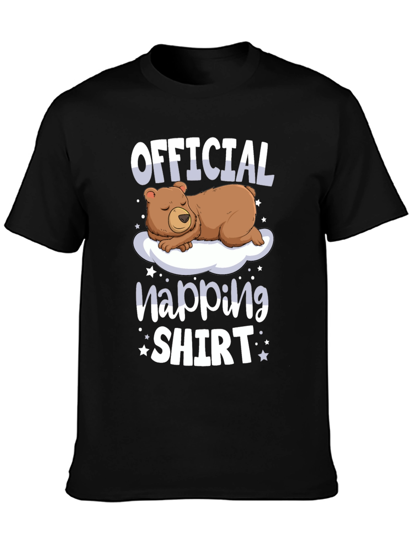 Official Napping Shirt - Bear on Cloud Graphic Tee