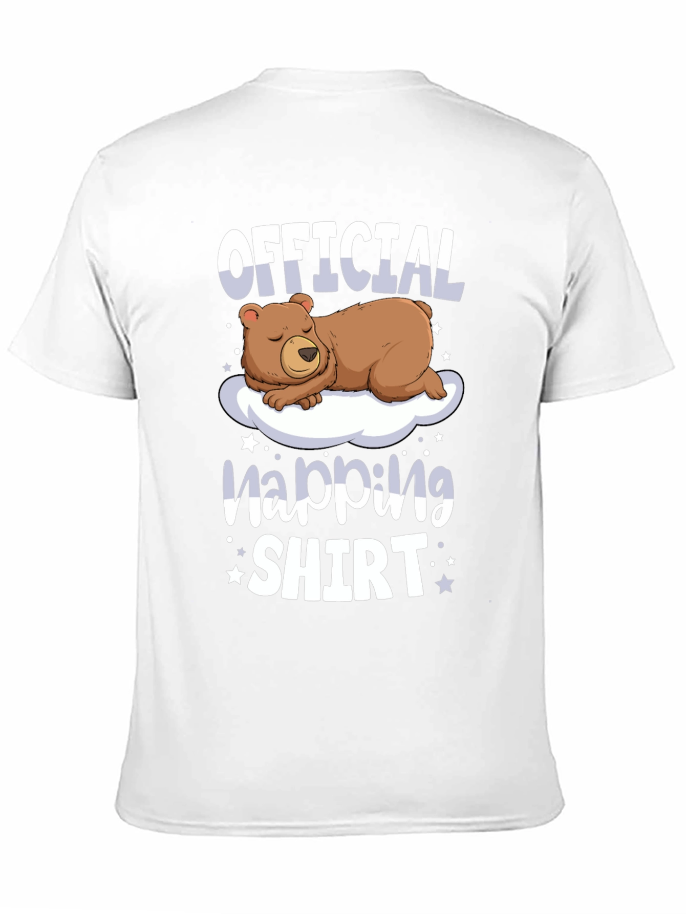Official Napping Shirt - Bear on Cloud Graphic Tee