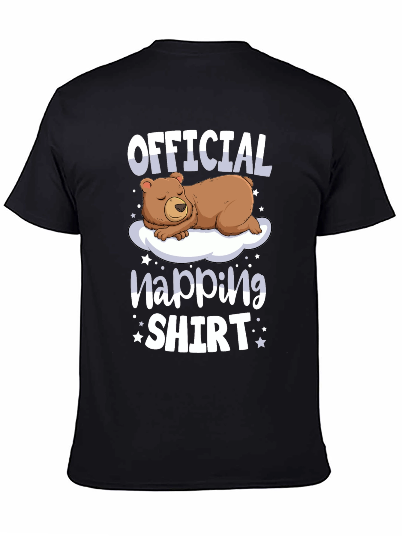 Official Napping Shirt - Bear on Cloud Graphic Tee