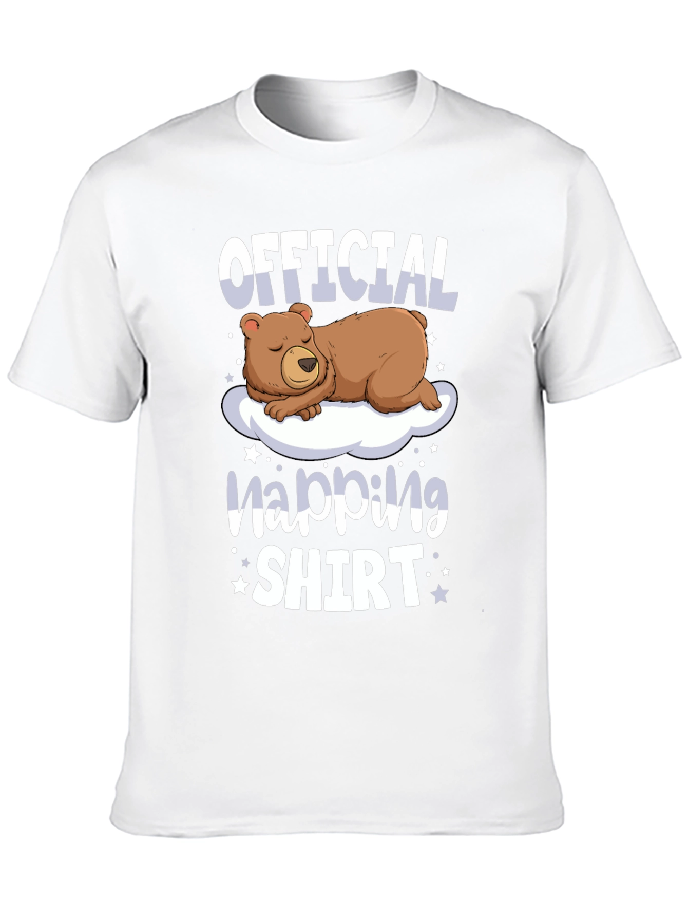 Official Napping Shirt - Bear on Cloud Graphic Tee