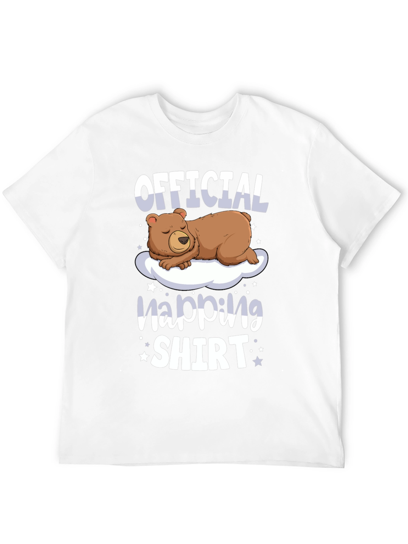 Official Napping Shirt - Bear on Cloud Graphic Tee