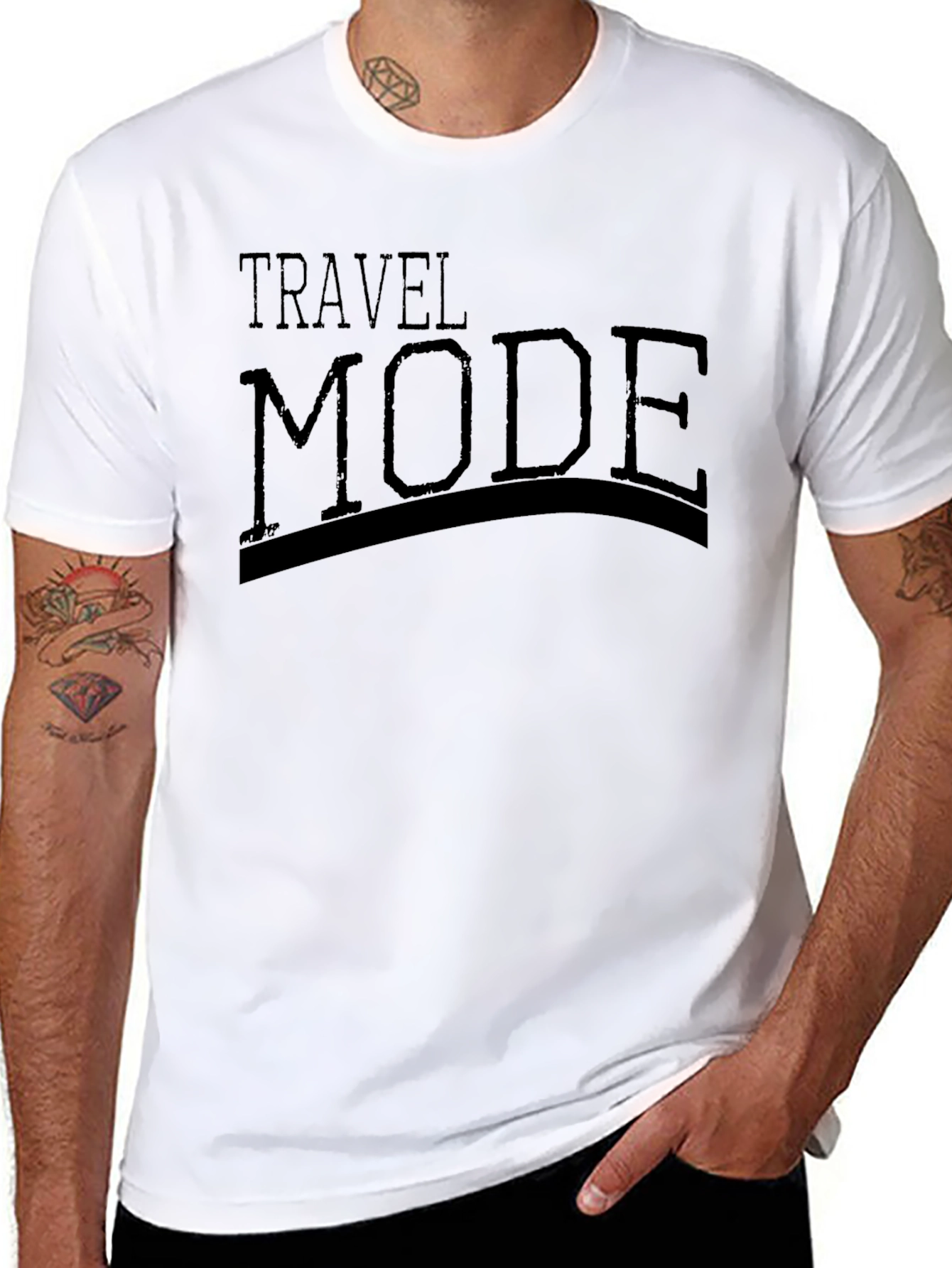 Travel Mode Graphic T-Shirt
