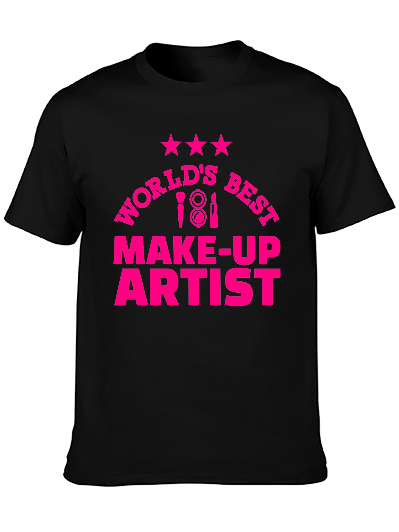 Worlds Best Make-Up Artist Graphic T-Shirt