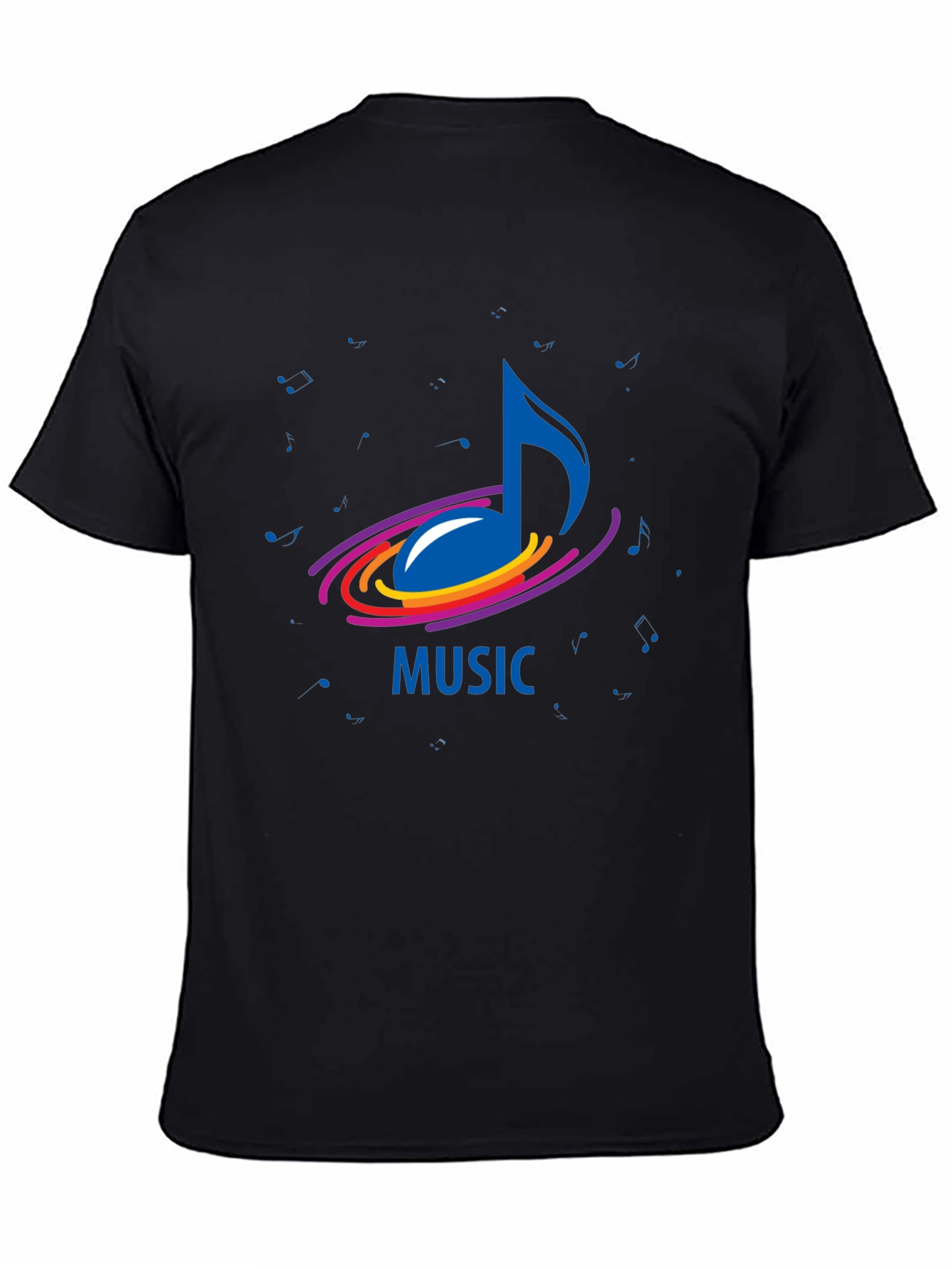 Music Note Graphic Tee - Stylish Casual Wear