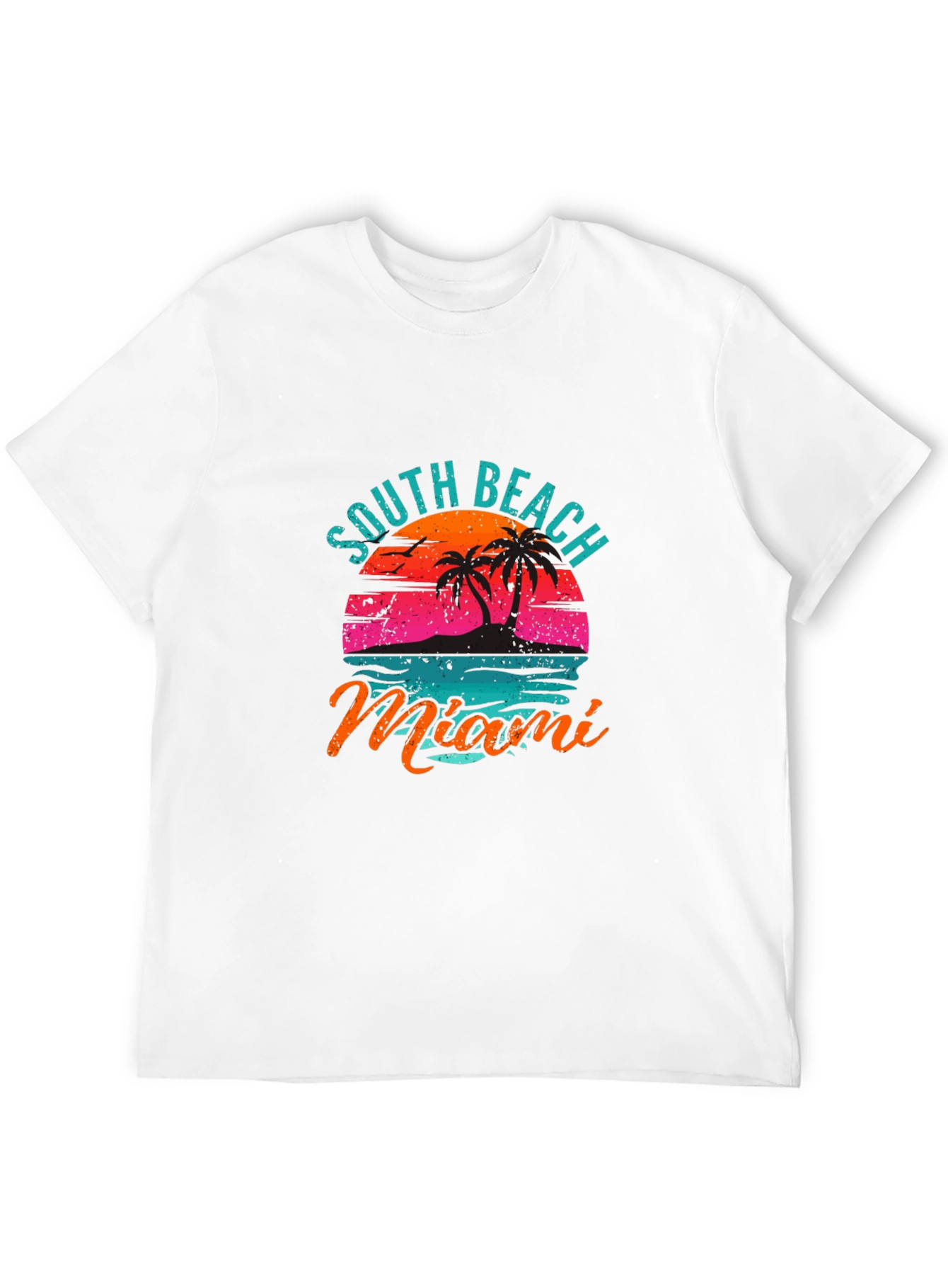 South Beach Miami Graphic T-Shirt
