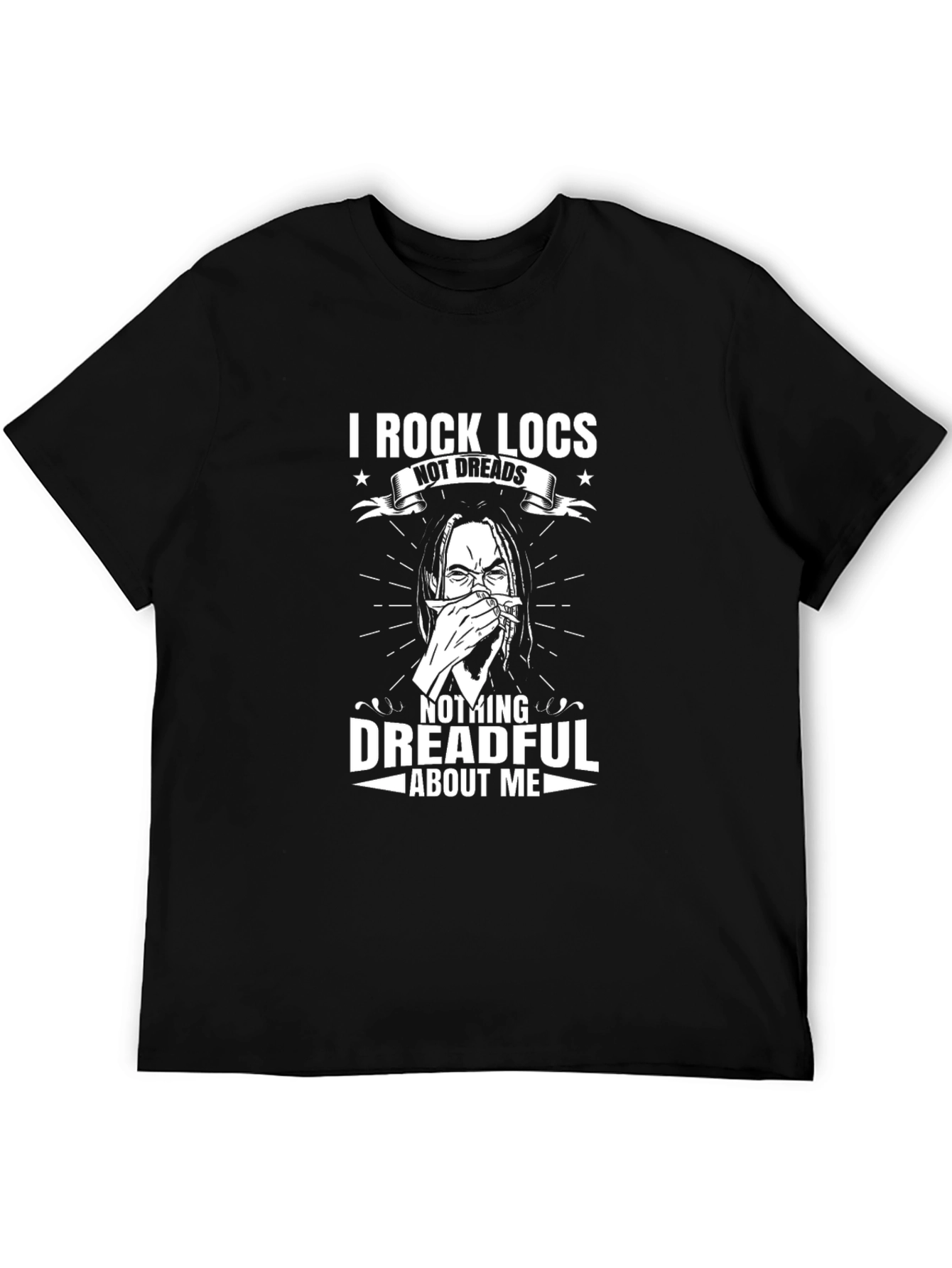 I Rock Locs T-Shirt - Dreadlocks Alternative