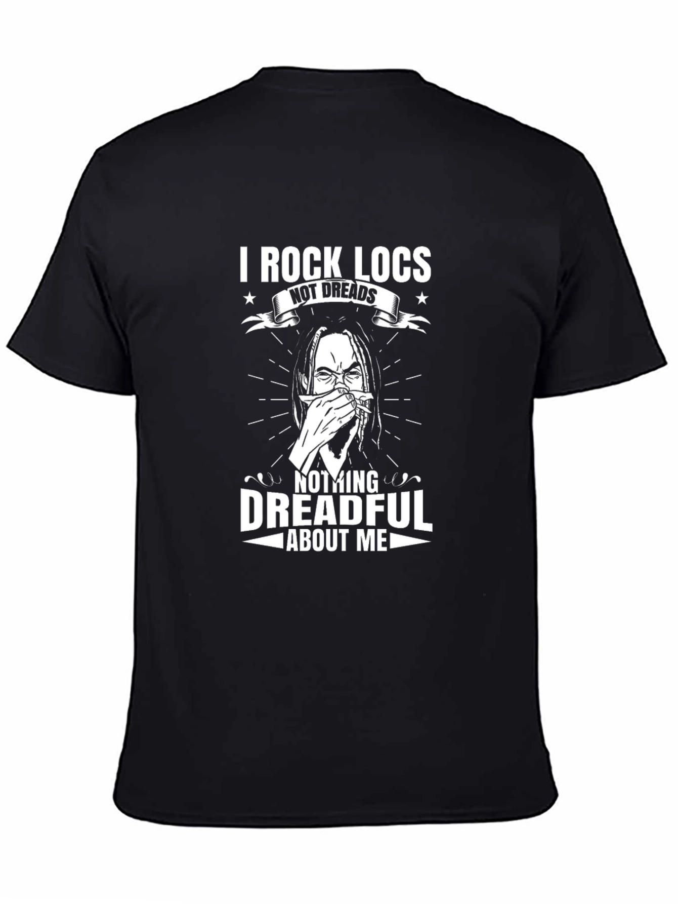 I Rock Locs T-Shirt - Dreadlocks Alternative