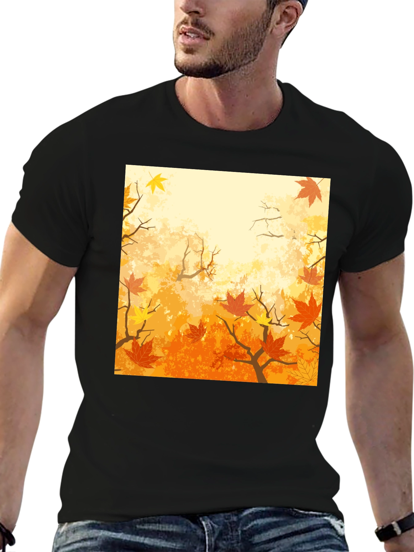 Autumn Leaves Graphic T-Shirt