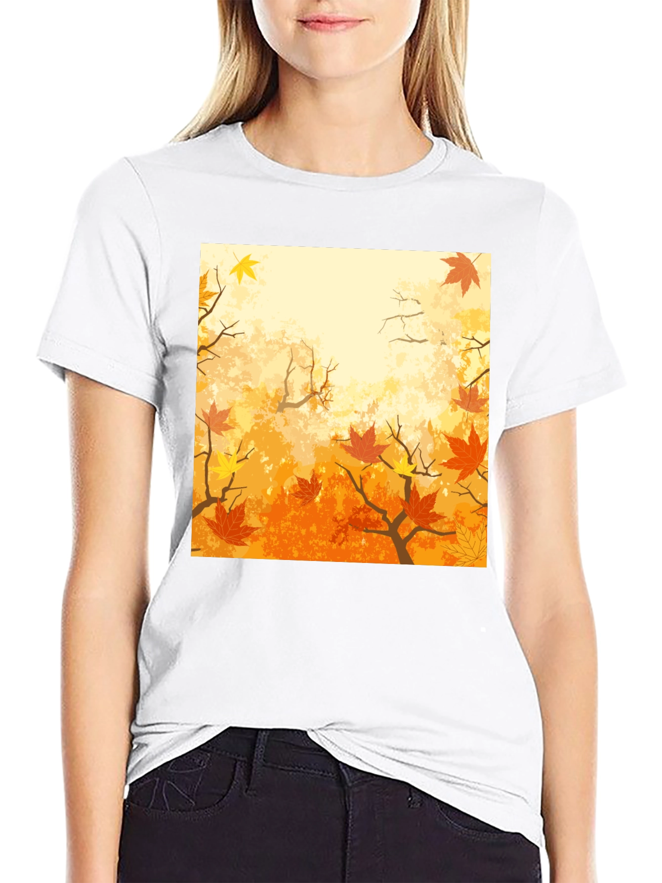 Autumn Leaves Graphic T-Shirt
