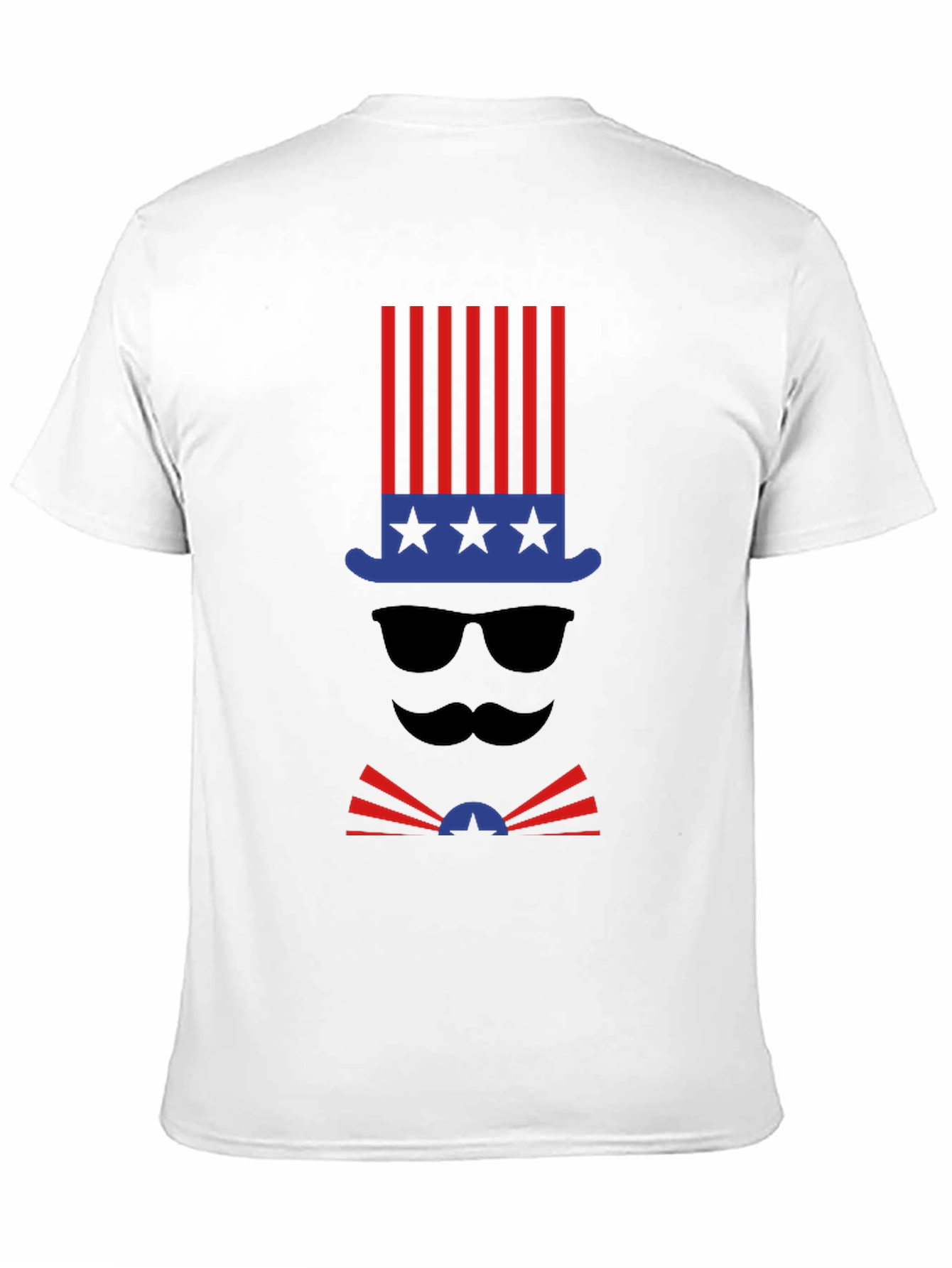 Patriotic Gentleman T-Shirt - USA Holiday Style