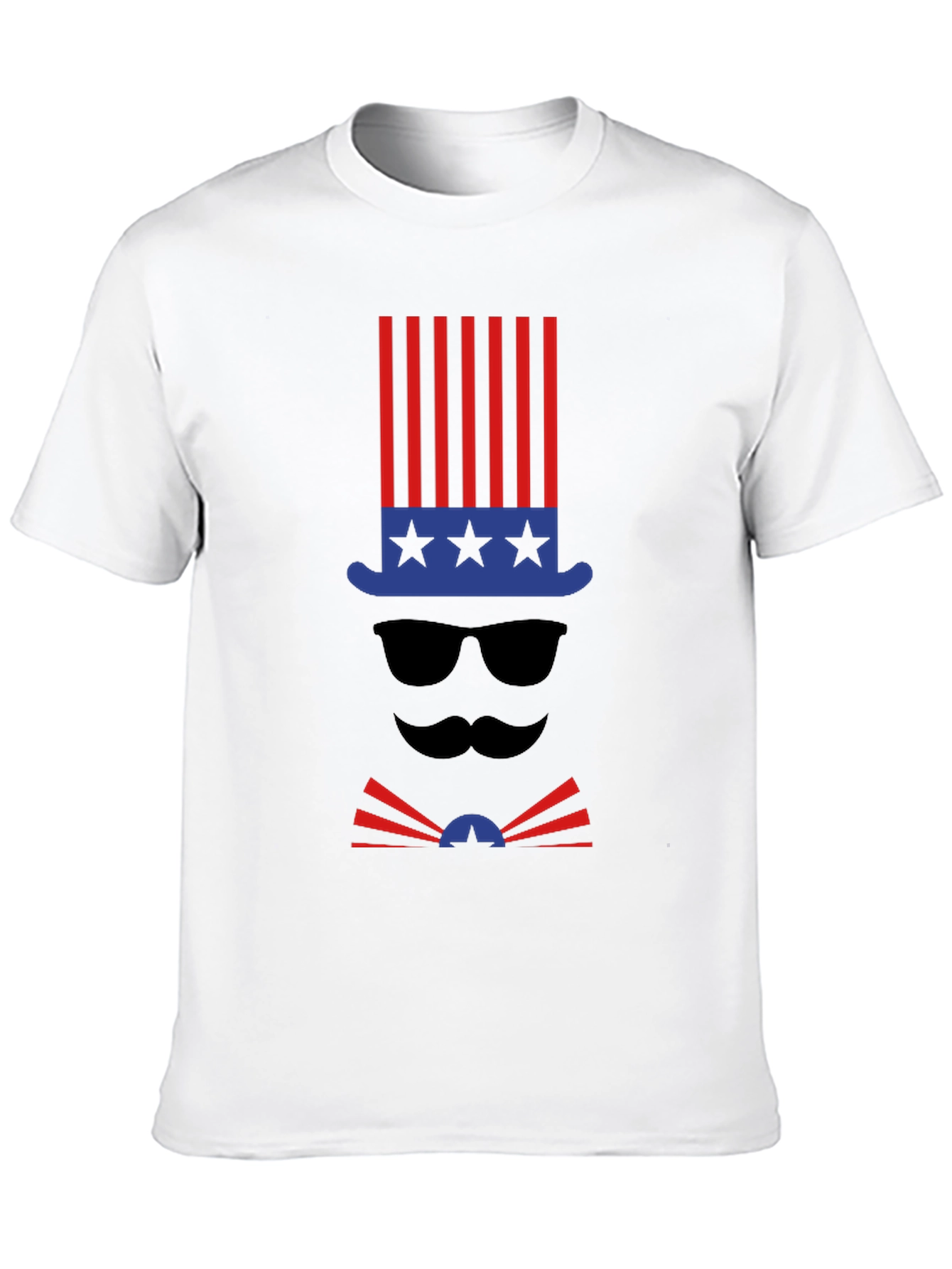 Patriotic Gentleman T-Shirt - USA Holiday Style