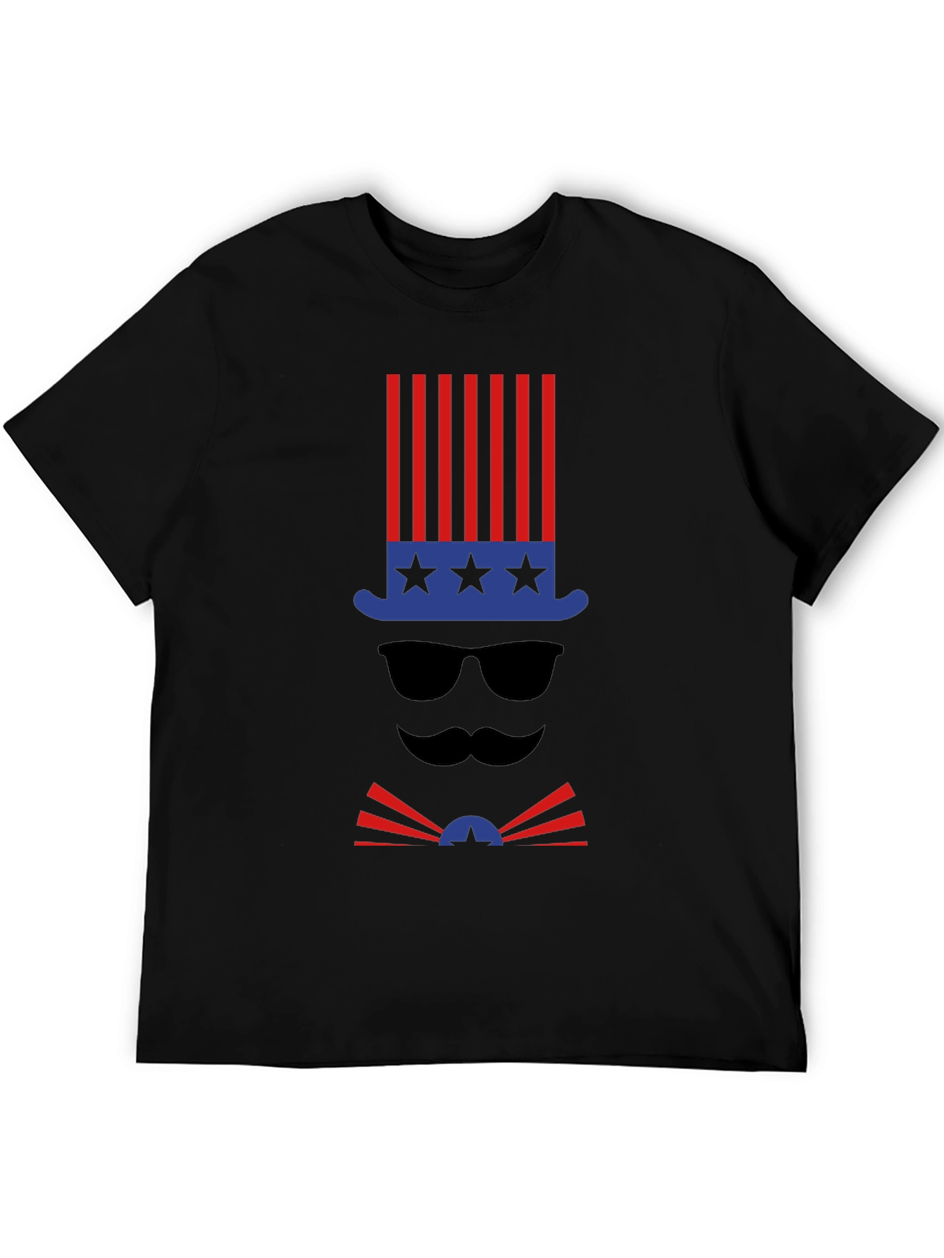 Patriotic Gentleman T-Shirt - USA Holiday Style