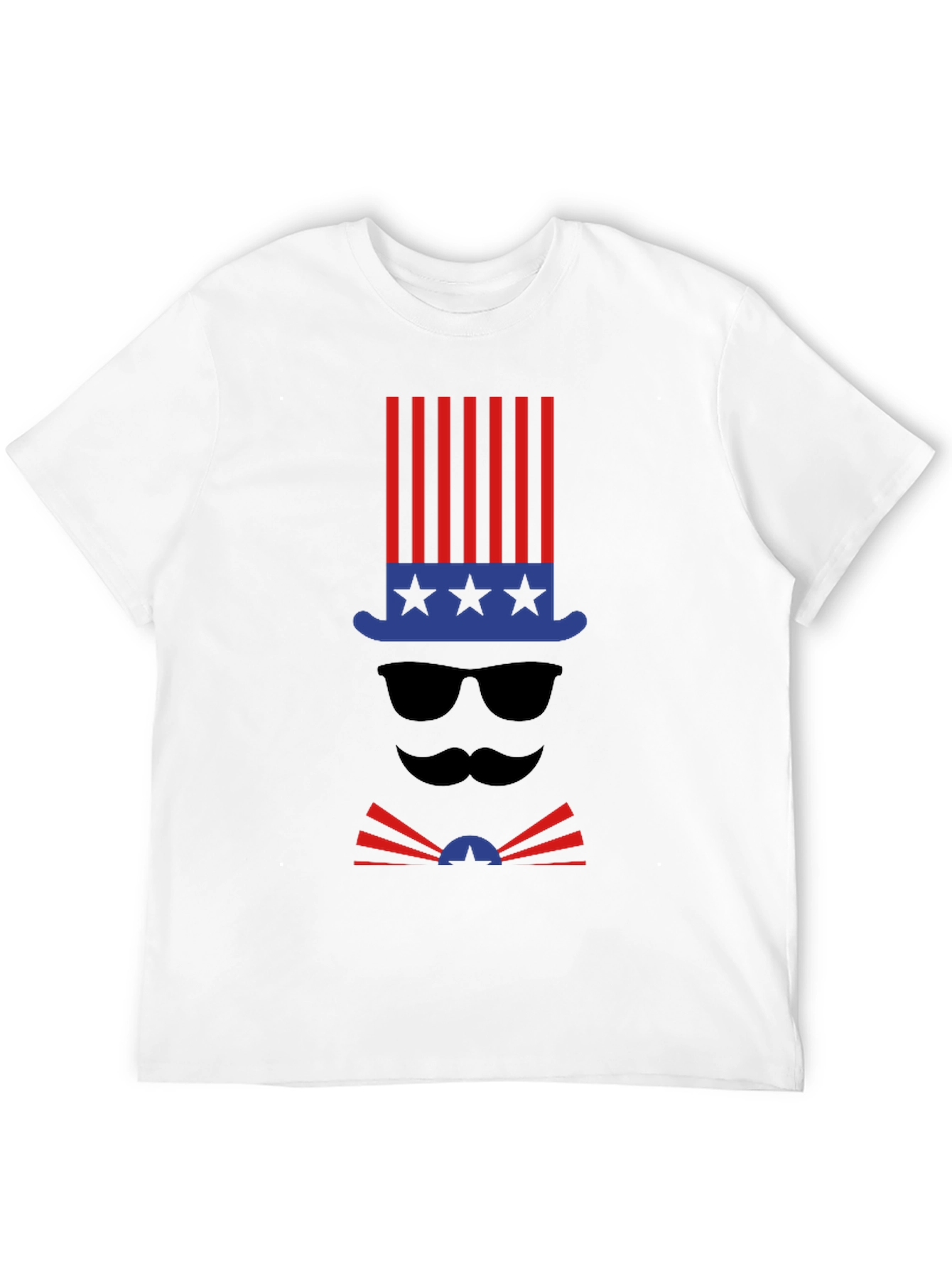 Patriotic Gentleman T-Shirt - USA Holiday Style