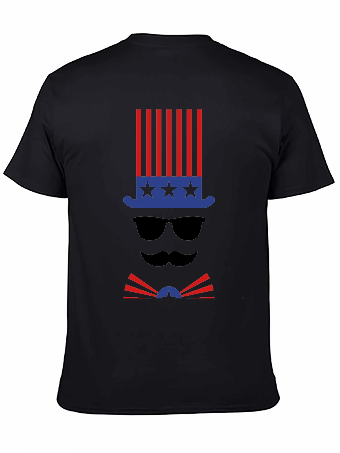 Patriotic Gentleman T-Shirt - USA Holiday Style