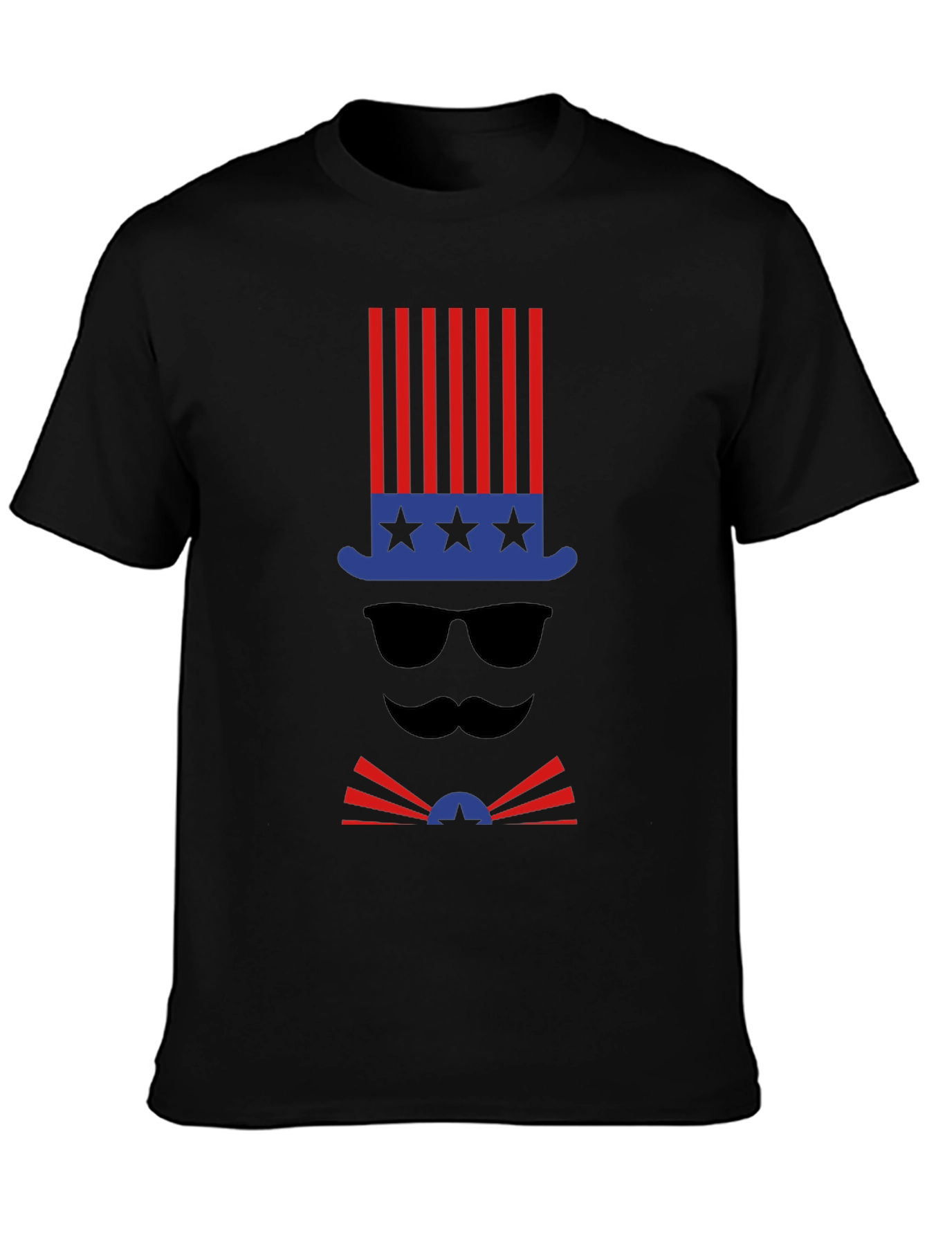Patriotic Gentleman T-Shirt - USA Holiday Style